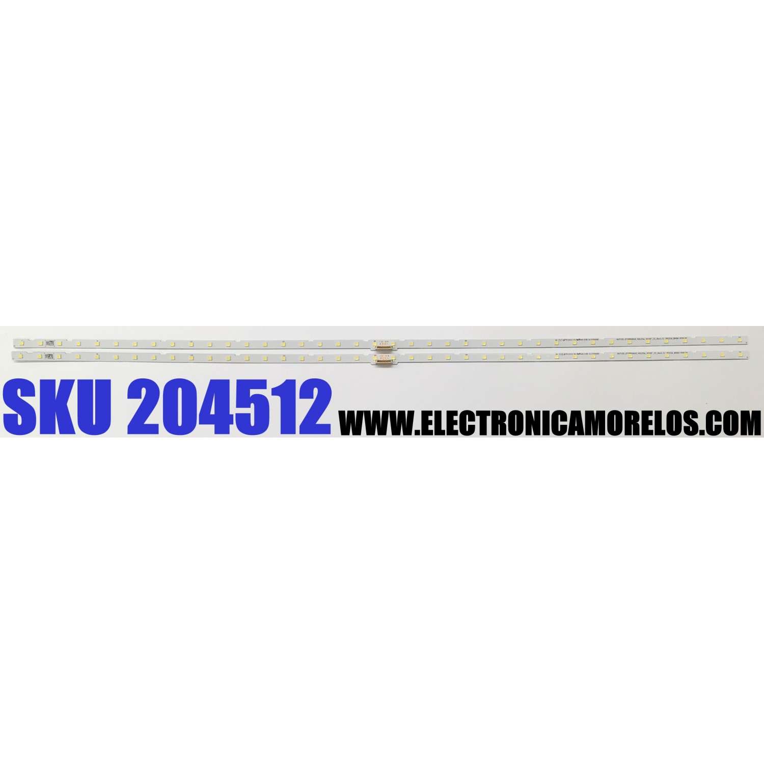 KIT DE LED'S PARA TV SAMSUNG ((2 PIEZAS)) / NUMERO DE PARTE BN96-45913A / STS550AU9 / NU7100_STS550AU9_40LEDS_3030F_2C_REV1.0_180226_BN96-45913A / 45913A / PC65519A / E320262 / PANEL CY-NN055HGLV6H / CY-CT055HGHV1H / MODELO UN55NU69 / UN55NU6900FXZA CA02