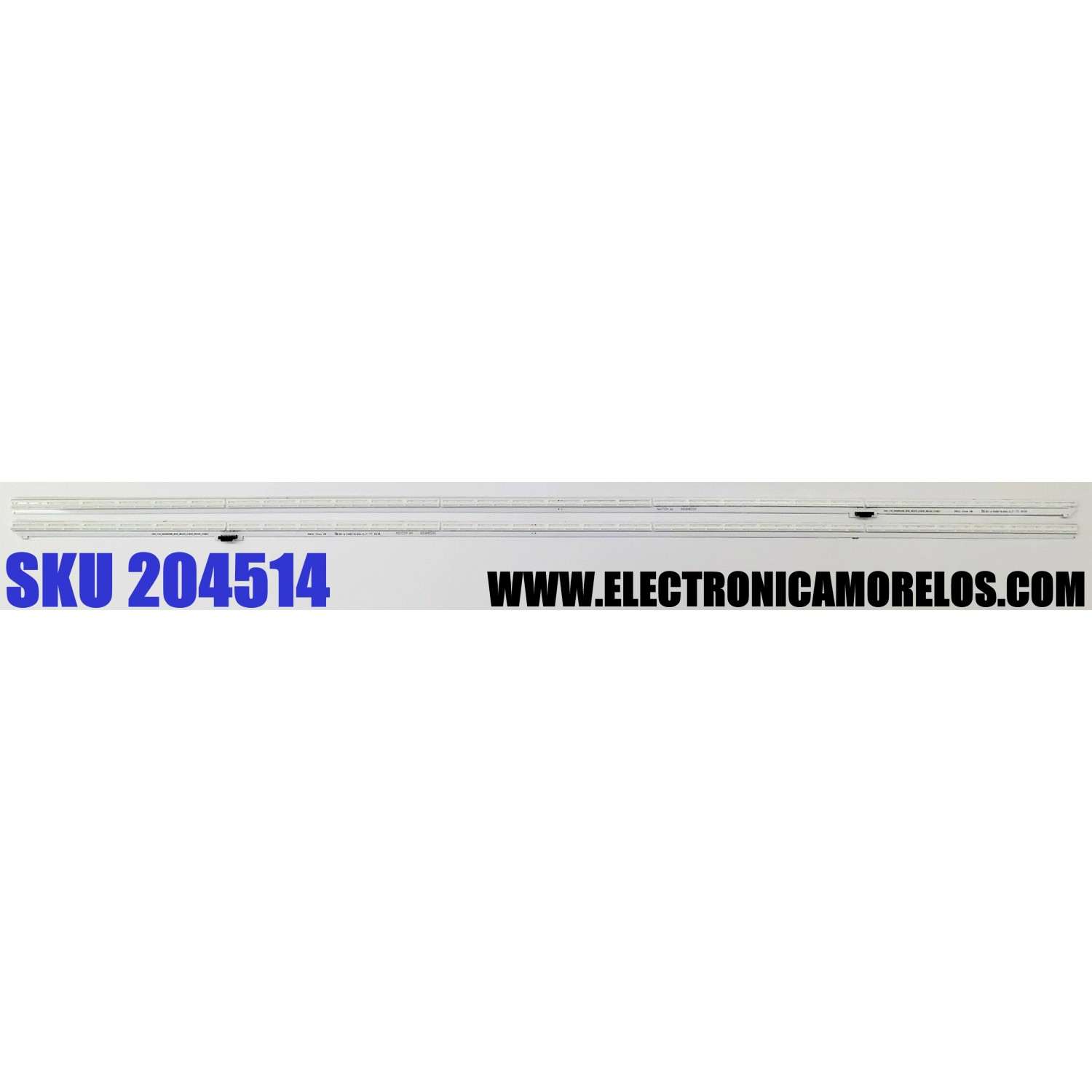 KIT DE LEDS ORIGINAL PARA TV LG 2 PIEZAS / NUMERO DE PARTE SSC_Y22_65QNED80 / SSC_Y22_65QNED80_BOE_90LED_A BAR_REV02_210821 / SSC_Y22_65QNED80_BOE_90LED_B BAR_REV02_210821 / PANEL NC650EQH-ABLH1 / DISPLAY HV650QUB-E9E / MODELO 65QNED80 / 65QNED80AQA