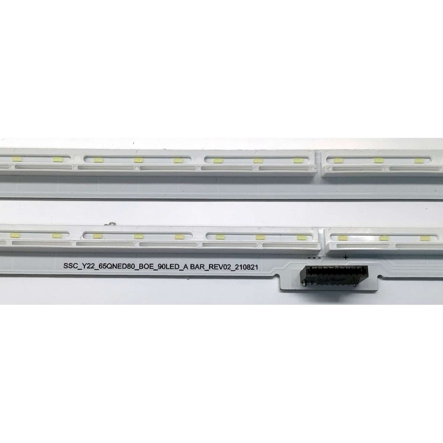 KIT DE LEDS ORIGINAL PARA TV LG 2 PIEZAS / NUMERO DE PARTE SSC_Y22_65QNED80 / SSC_Y22_65QNED80_BOE_90LED_A BAR_REV02_210821 / SSC_Y22_65QNED80_BOE_90LED_B BAR_REV02_210821 / PANEL NC650EQH-ABLH1 / DISPLAY HV650QUB-E9E / MODELO 65QNED80 / 65QNED80AQA - Imagen 2