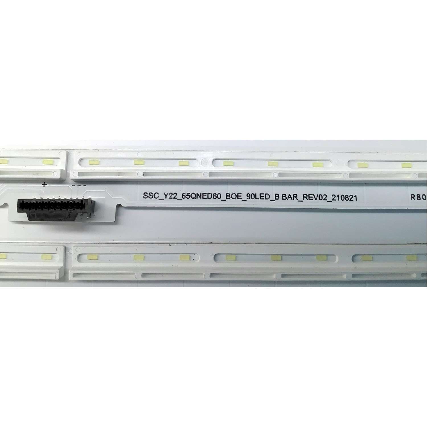 KIT DE LEDS ORIGINAL PARA TV LG 2 PIEZAS / NUMERO DE PARTE SSC_Y22_65QNED80 / SSC_Y22_65QNED80_BOE_90LED_A BAR_REV02_210821 / SSC_Y22_65QNED80_BOE_90LED_B BAR_REV02_210821 / PANEL NC650EQH-ABLH1 / DISPLAY HV650QUB-E9E / MODELO 65QNED80 / 65QNED80AQA - Imagen 4