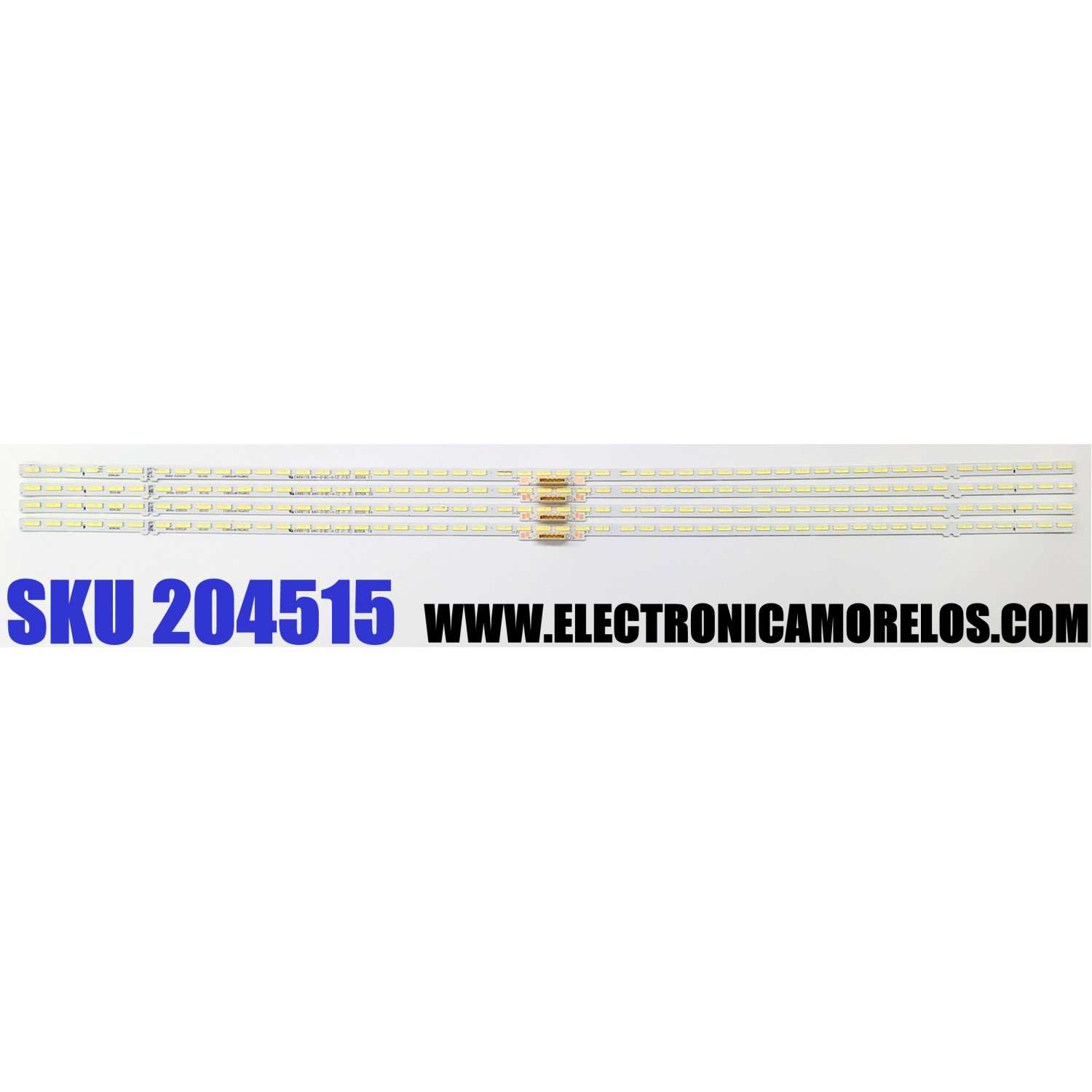 KIT DE LEDS ORIGINAL PARA TV SAMSUNG 4 PIEZAS / NUMERO DE PARTE BN96-52592A / ES85SV8FPKWA52 / 85AU8K BN96-52592A REV00 ES85SV8FPKWA52 / 52592A / MODELO UN85AU7980FXZA / UN85AU800DFXZA / UN85AU8000FXZA / UN85CU8000FXZA / UN85CU8000DXZA / UN85DU7200BXZA