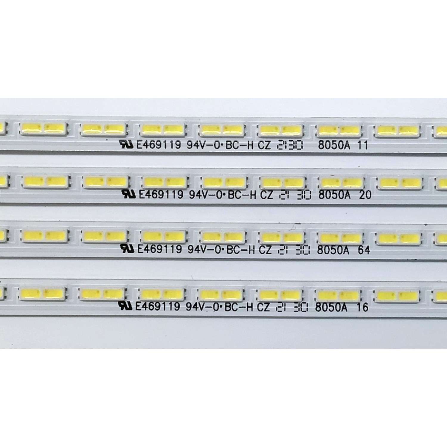 KIT DE LEDS ORIGINAL PARA TV SAMSUNG 4 PIEZAS / NUMERO DE PARTE BN96-52592A / ES85SV8FPKWA52 / 85AU8K BN96-52592A REV00 ES85SV8FPKWA52 / 52592A / MODELO UN85AU7980FXZA / UN85AU800DFXZA / UN85AU8000FXZA / UN85CU8000FXZA / UN85CU8000DXZA / UN85DU7200BXZA - Imagen 3