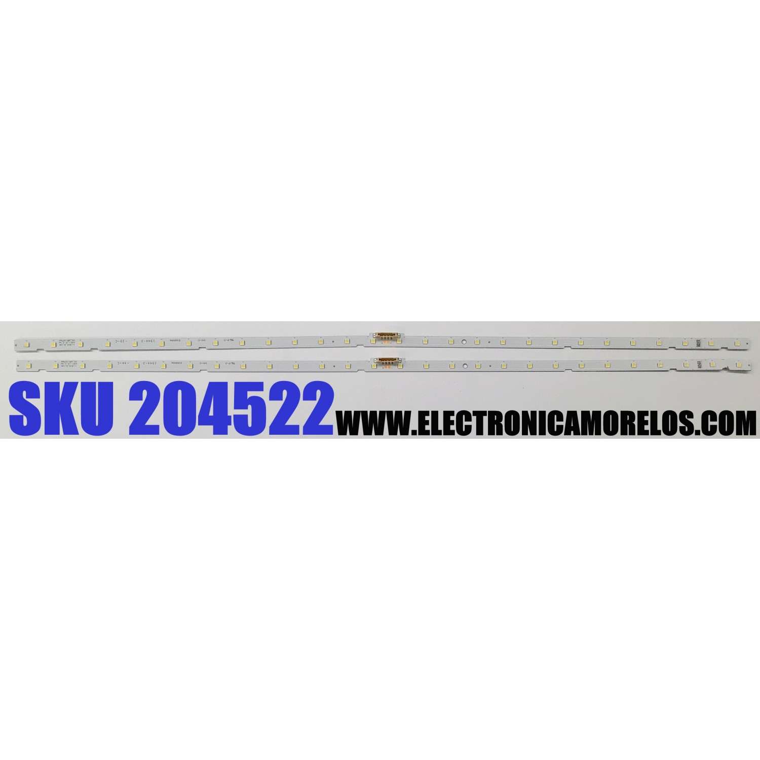 KIT DE LED'S PARA TV SAMSUNG ((2 PIEZAS)) / NUMERO DE PARTE BN96-45954A / LM41-00798A / L1_RU7K_D3_CDM S28(1)_R1.0_T40 100_LM41-00798A / L1_RU7K_D3_CDM / S28(1)_R1.0_T4O / 100_LM41-00798A / S28(1)_R1.0_T40 / PANEL CY-NN043HGEVMH / MODELO UN43RU7 / UN43NU