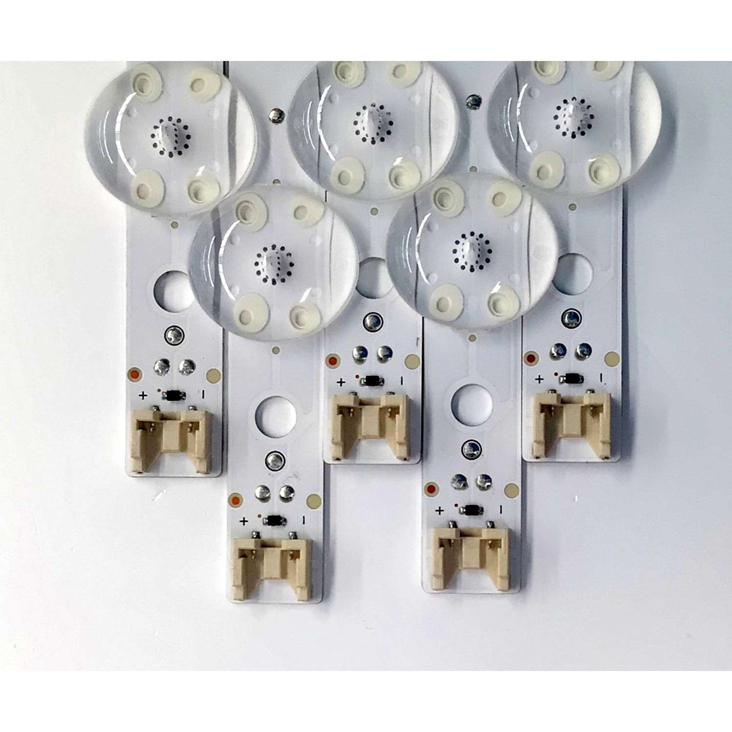 KIT DE LEDS ORIGINAL PARA TV LG 5 PIEZAS / NUMERO DE PARTE EAV65054401 / SSC_Y23 SLIM TRIDENT 43UR80_CSOT_S / SSC_Y23 SLIM TRIDENT 43UR80_CSOT_PTN0.6_REV00_220915 / E469119 / PANEL NC430TQG / DISPLAY ST4251D02-3 / MODELO 43UR7800PSB / 43UR7800PSB.BWMCLJM - Imagen 4