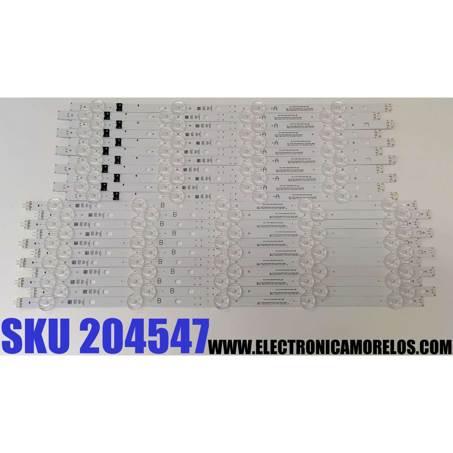 KIT DE LEDS ORIGINAL PARA TV LG 22 PIEZAS / NUMERO DE PARTE EAV65050001 / EAV65050101 / SSC_Y23 Slim Trident_86UR75_BOE_A_S / SSC_Y23 Slim Trident_86UR75_BOE_B_S / SSC_Y23 Slim Trident_86UR75_BOE_A / SSC_Y12 Slim Trident_86UR75_BOE_B / MODELO 86UR8750PSA
