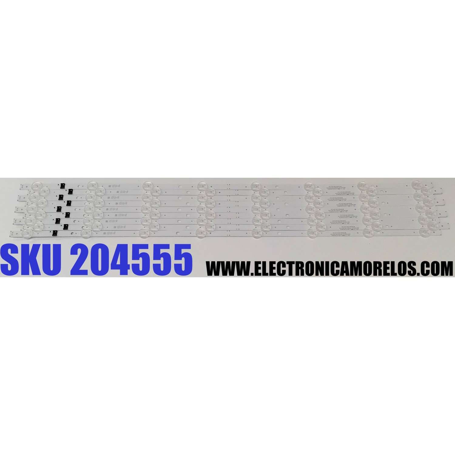 KIT DE LEDS ORIGINAL PARA TV LG 9 PIEZAS / NUMERO DE PARTE EAV65049301 / SSC_Y23_SLIM TRIDENT_75UR80_BOE_S / SSC_Y23_SLIM TRIDENT_75UR80_BOE_(0.6PI)_REV00_220907 / E466169 / BOE750E6 / BOE 750E6 / PANEL NC750TQG / MODELOS 75UR8000AUA / 75UR8750PSA