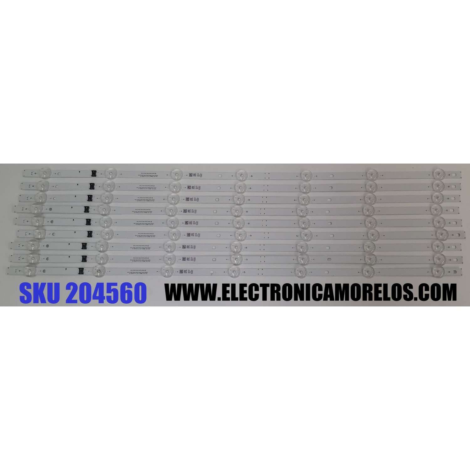 KIT DE LEDS ORIGINAL PARA TV LG 9 PIEZAS / NUMERO DE PARTE EAV65049501 / SSC_Y23 SLIM TRIDENT 70UR75_SHARP_S / SSC_Y23 SLIM TRIDENT 70UR75_SHARP_REV00_0220525 / PANEL NC700TQG / MODELOS 70UR8000AUA / 70UQ9000PUD / 70UT7550AUA