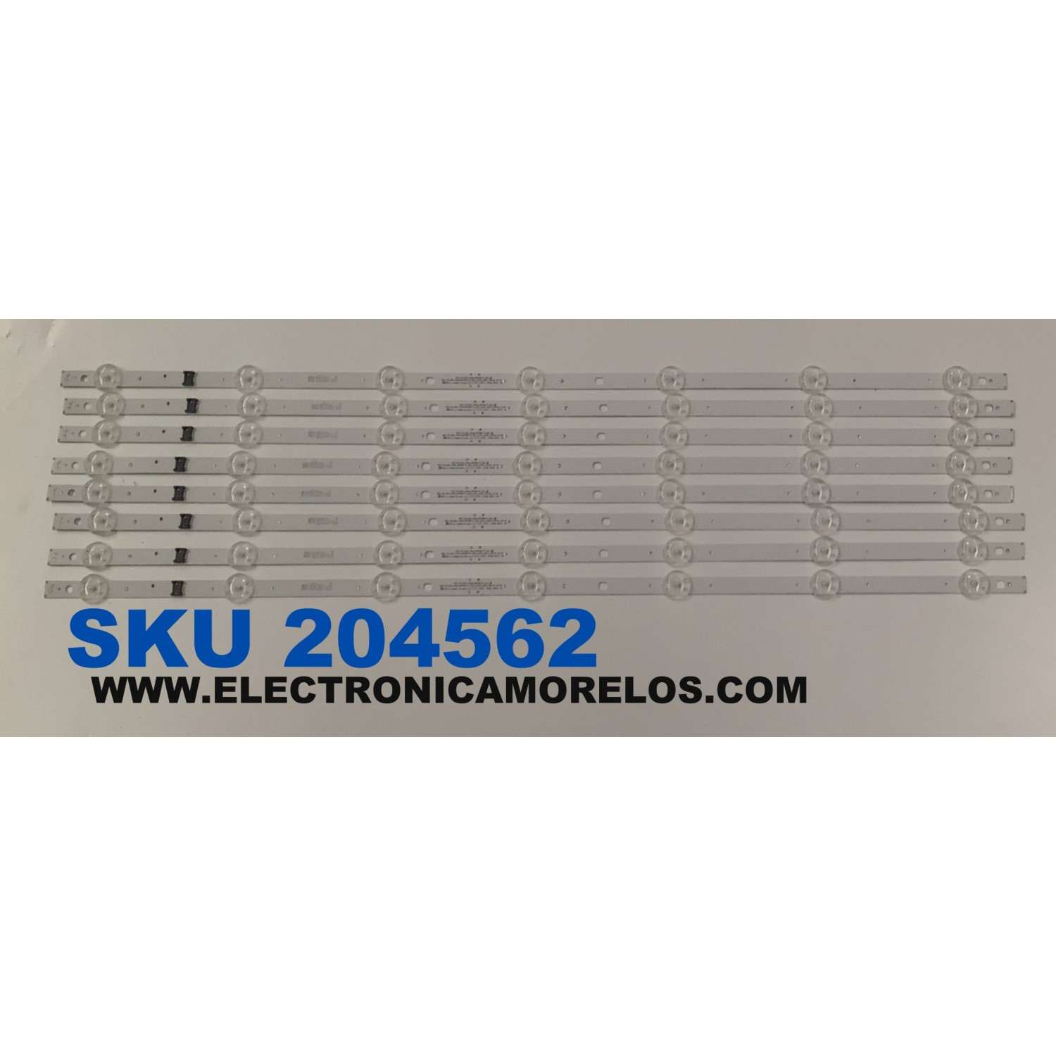 KIT DE LEDS PARA TV LG 8 PIEZAS / NUMERO DE PARTE EAV65066001 / SSC_Y23_SLIM_TRIDENT_65UR80 75_HKC_S / SSC_Y23_SLIM_TRIDENT_65UR80 75_HKC_(0.6PI)_CASE1_REV00_221105 / 65UR8075_HKC_S / HKC 650V9 / E466169 / MODELO 65UR8750PSA