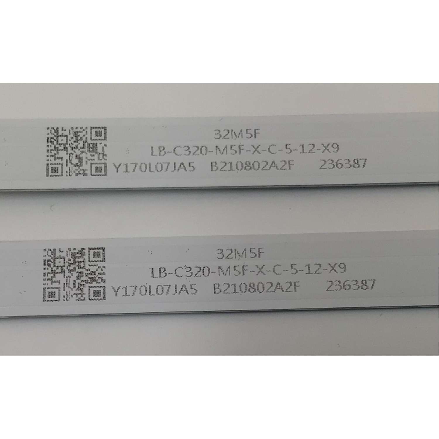 KIT DE LED'S PARA TV WESTINGHOUSE ((2 PIEZAS)) / NUMERO DE PARTE CRH-ZG32M5F303005020B6REV1.0 / LB-C320-M5F-X-C-5-12-X9 / E479275 / 32M5F / B210802A2F / 236387 / PANEL C320Y20-G5 / DISPLAY ST3151A08-4 VER.2.2 / MODELO WR32HX2019 - Imagen 4