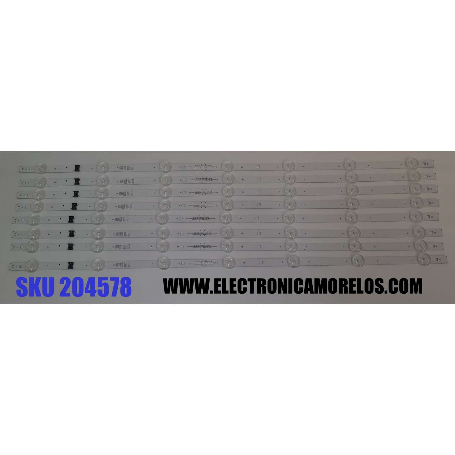 KIT DE LEDS ORIGINAL PARA TV LG 8 PIEZAS / NUMERO DE PARTE EAV65057301 / SSC_Y23_SLIM_TRIDENT_65UR80 75_SHARP_S / SSC_Y23_SLIM_TRIDENT_65UR80 75_SHARP_(06PI)_CASE1_REV00_221010 / SSC_Y23_SLIM_TRIDENT_65UR8075 / MODELO 65UR7800PSB / 65UR8750PSA
