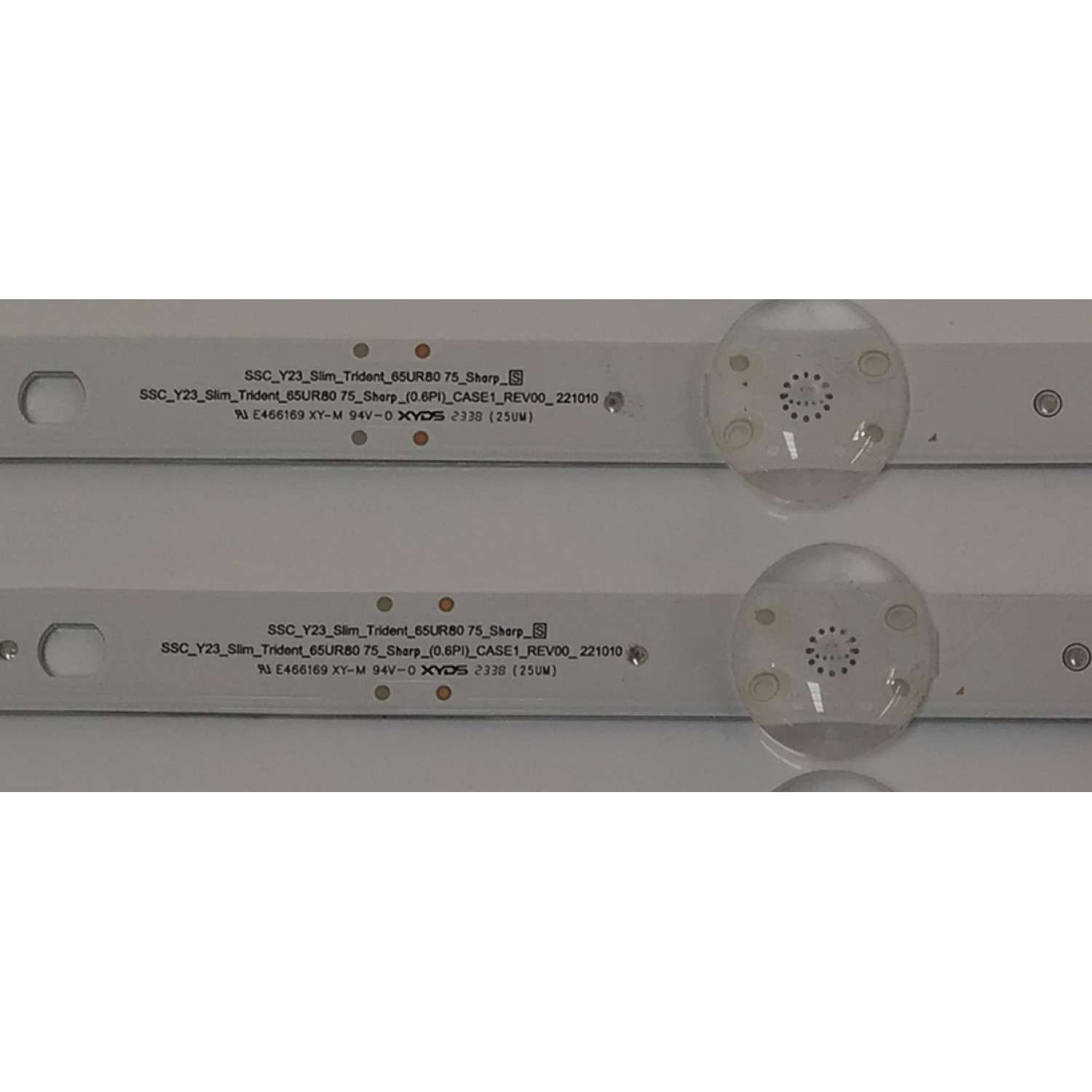 KIT DE LEDS ORIGINAL PARA TV LG 8 PIEZAS / NUMERO DE PARTE EAV65057301 / SSC_Y23_SLIM_TRIDENT_65UR80 75_SHARP_S / SSC_Y23_SLIM_TRIDENT_65UR80 75_SHARP_(06PI)_CASE1_REV00_221010 / SSC_Y23_SLIM_TRIDENT_65UR8075 / MODELO 65UR7800PSB / 65UR8750PSA - Imagen 2