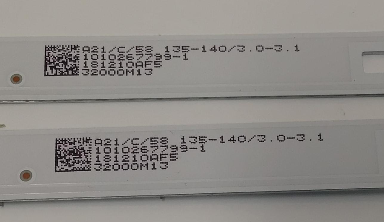 KIT DE LED´S PARA TV 2  PIEZAS ORIGINALES / NUMERO DE PARTE 30332005210 / LED32D05-ZC26AG-02 / 5544-A0 / 181210AF5 / 32000M13 / MODELO 32" - Imagen 3