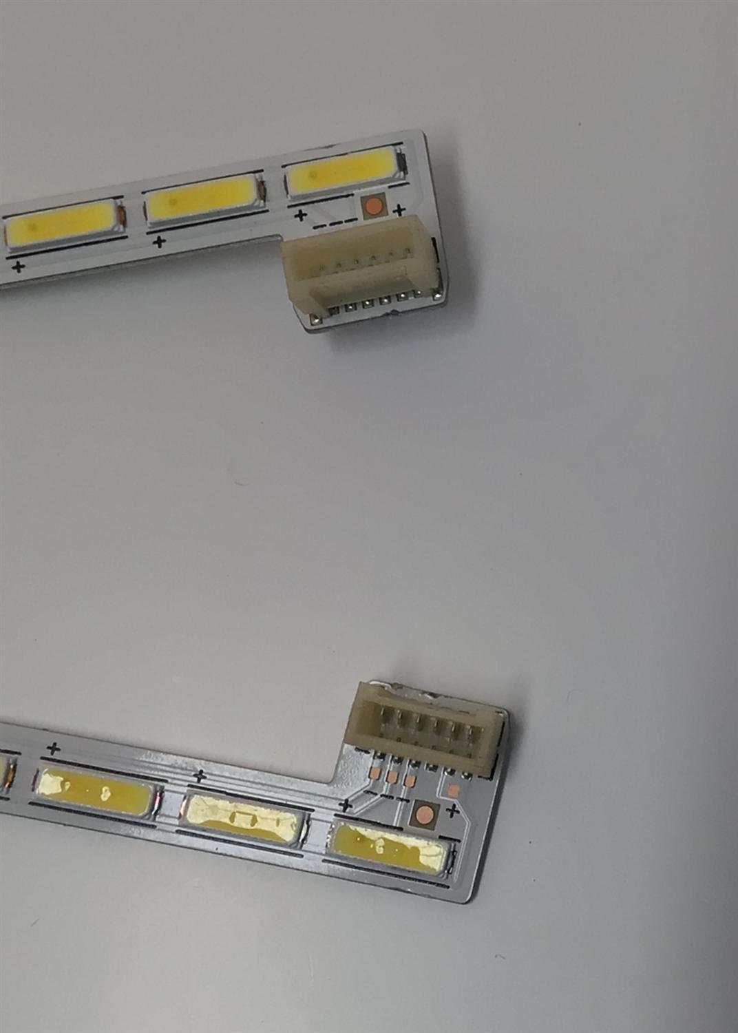KIT DE LED´S PARA MONITOR CURVO SAMSUNG 2 PIEZAS ORIGINALES / NUMERO DE PARTE 52307A / 52378A / SEC_34_G55T_1X48+1X48_7020PCT_L_16S3P / SEC_34_G55T_1X48+1X48_7020PCT_R_16S3P / REV.V2 / PANEL CY-PA340QGHV1H / MODELO S34A650UXN / LS34A650UXNXGO - Imagen 4