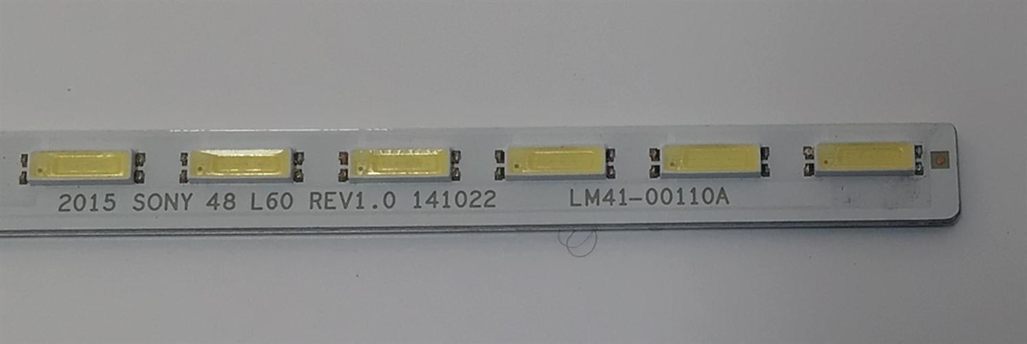 LED PARA TV SONY 1 PIEZA ORIGINAL / NUMERO DE PARTE LM41-00110A / 2015 SONY 48 L60 REV1.0 141022 / CP 20 94V-0 KT / DISPLAY LSY480HN02-A01 / MODELO KDL-48W700C / KDL48W700C - Imagen 2