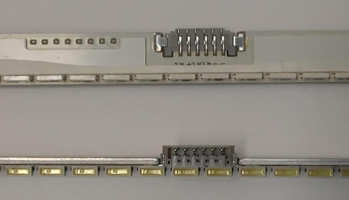 KIT DE LEDS PARA TV SAMSUNG ORIGINAL 2 PIEZAS / NUMERO DE PARTE SLED_2012SVS50 / SLED_2012SVS50_7032NNB_2D_LEFT76_REV1.0 120118 / SLED_2012SVS50_7032NNB_2D_RIGHT76_REV1.0 120118 / M430 H / PANEL LE500CGM-C1 / MODELO UN50ES6100F - Imagen 3