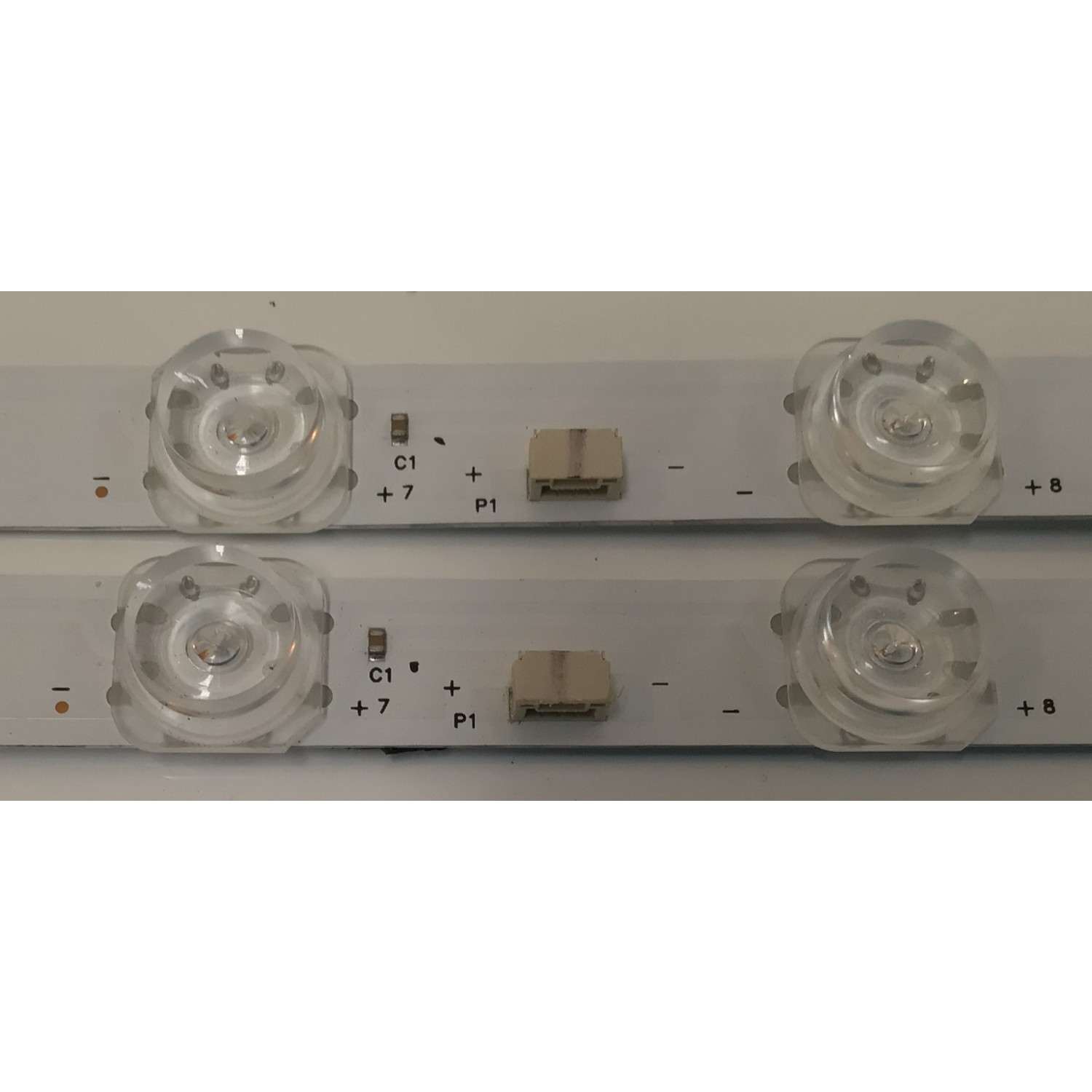 KIT DE LEDS PARA TV TCL ((2 PIEZAS)) / NUMERO DE PARTE 50HR330M13N01 / 50HR330M13N01 V0 / 50S12 / B0101-001058 / HR/01/230411 / LK7A08U2C / 02WPE / PANEL LVU500NDEL / DISPLAY ST4951D01-1 VER.2.2 / MODELO 50S470G - Imagen 2
