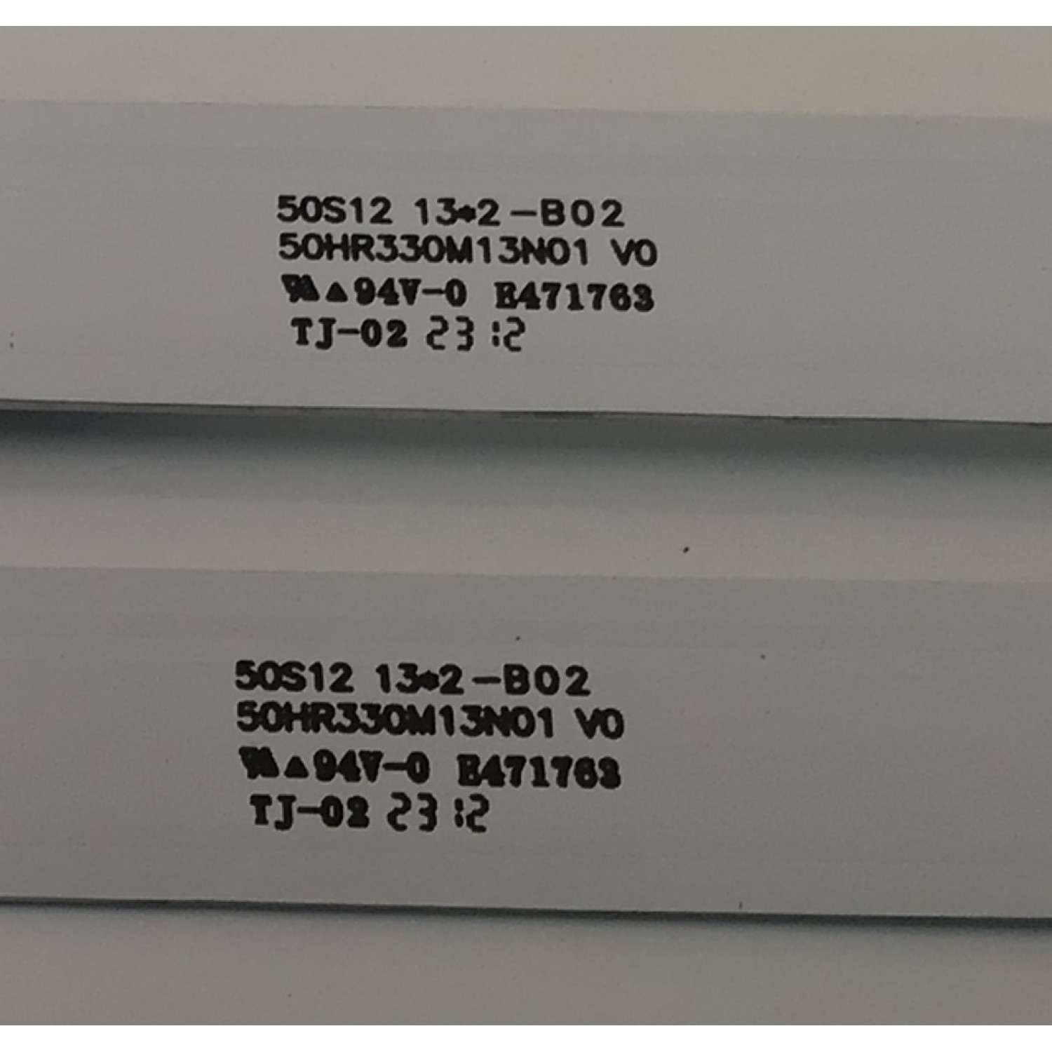 KIT DE LEDS PARA TV TCL ((2 PIEZAS)) / NUMERO DE PARTE 50HR330M13N01 / 50HR330M13N01 V0 / 50S12 / B0101-001058 / HR/01/230411 / LK7A08U2C / 02WPE / PANEL LVU500NDEL / DISPLAY ST4951D01-1 VER.2.2 / MODELO 50S470G - Imagen 4