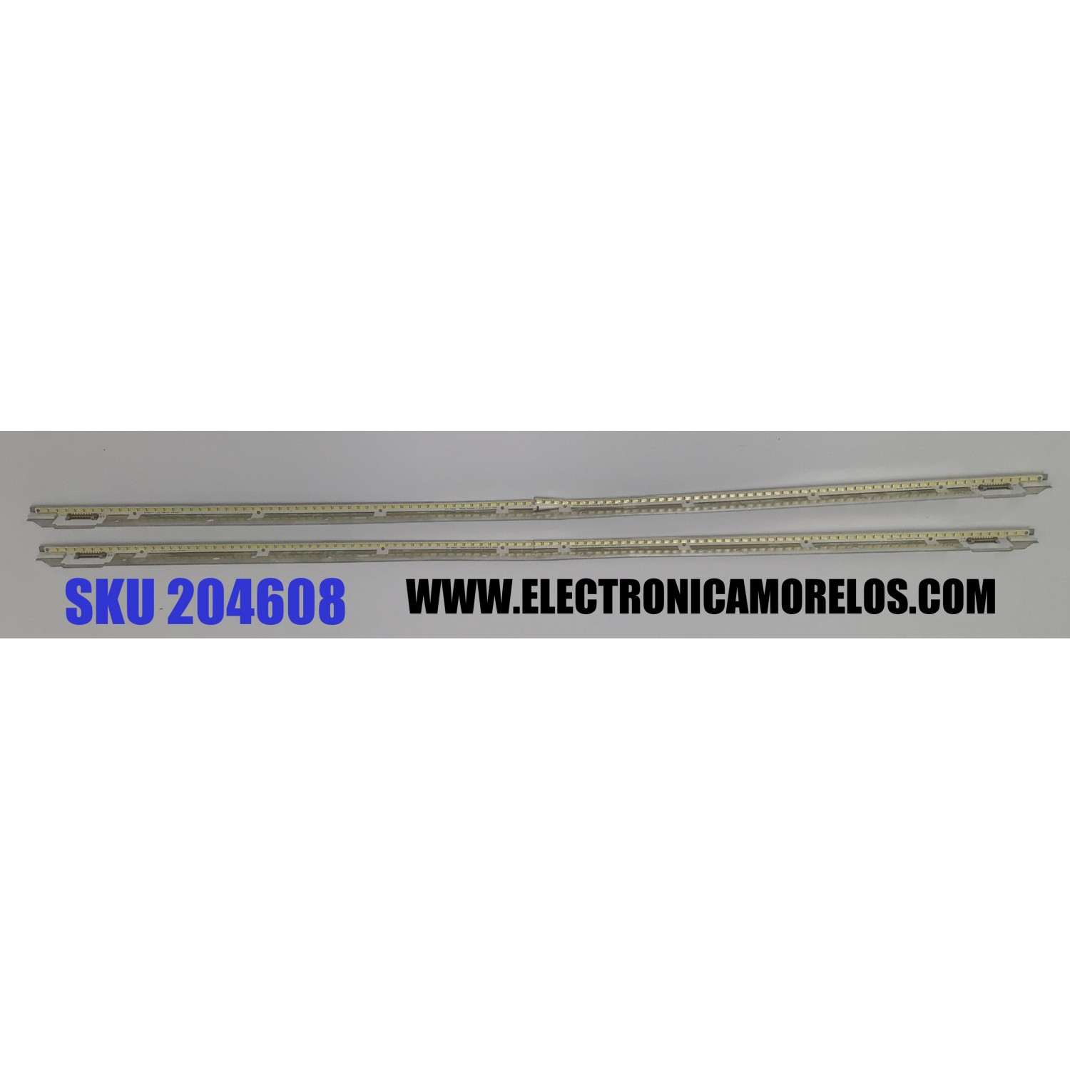 KIT DE LED´S PARA PARA TV SAMSUNG 2 PIEZAS ORIGINAL / NUMERO DE PARTE 2012SVS65 V2 / SAMSUNG 2012SVS65 V2 LEFT56 REV0.5 1200227 / SAMSUNG 2012SVS65 V2 RIGHT56 REV0.5 1200227 / BN64-02086A / PANEL CY-FE650DSAV2V / MODELO UN65ES6500 /  LH65MEBPLGA