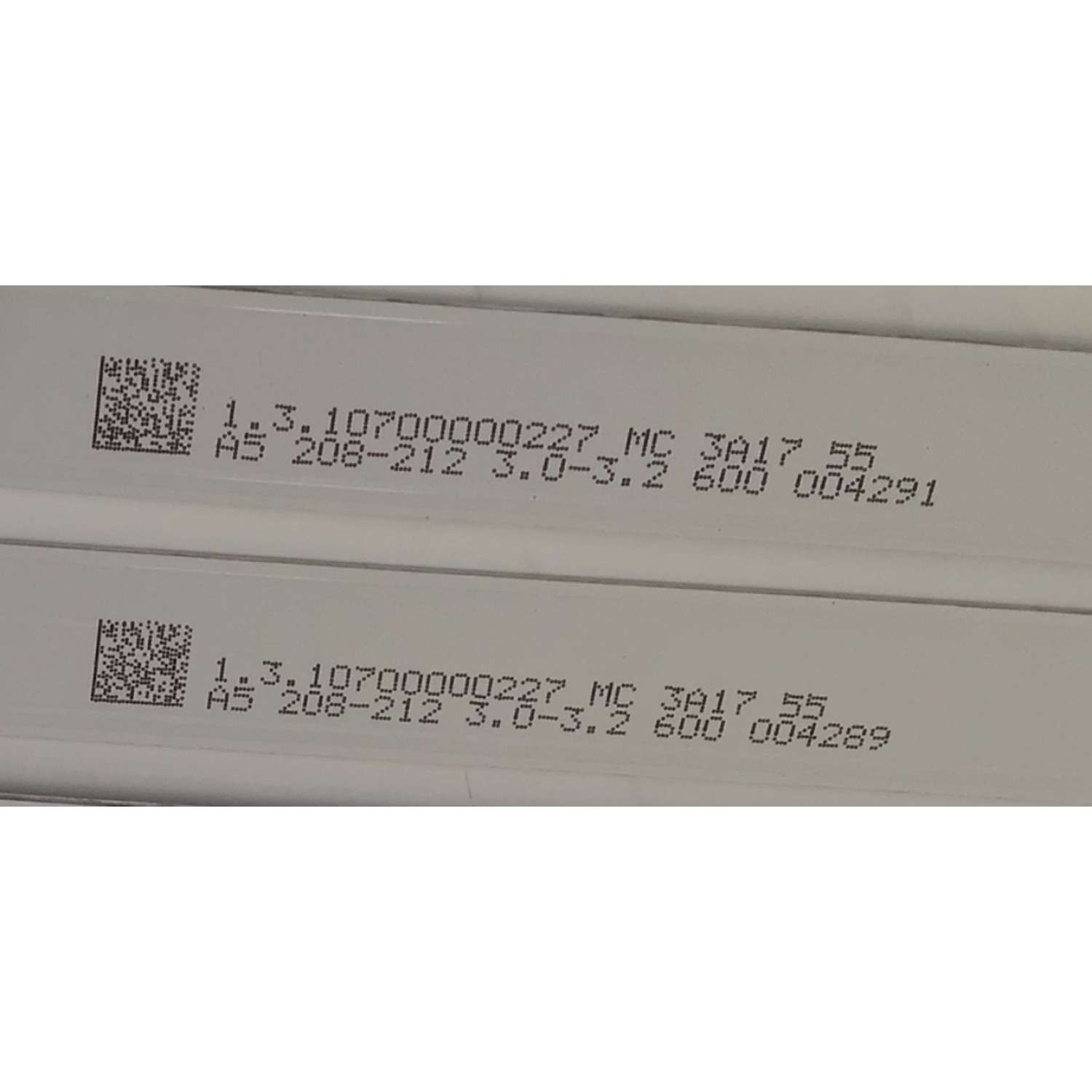 KIT DE LEDS PARA TV TD SYSTEMS ORIGINAL 5 PIEZAS / NUMERO DE PARTE MS-L3630 V3 / 1.3.10700000227 / MODELO K55DLG12US - Imagen 3