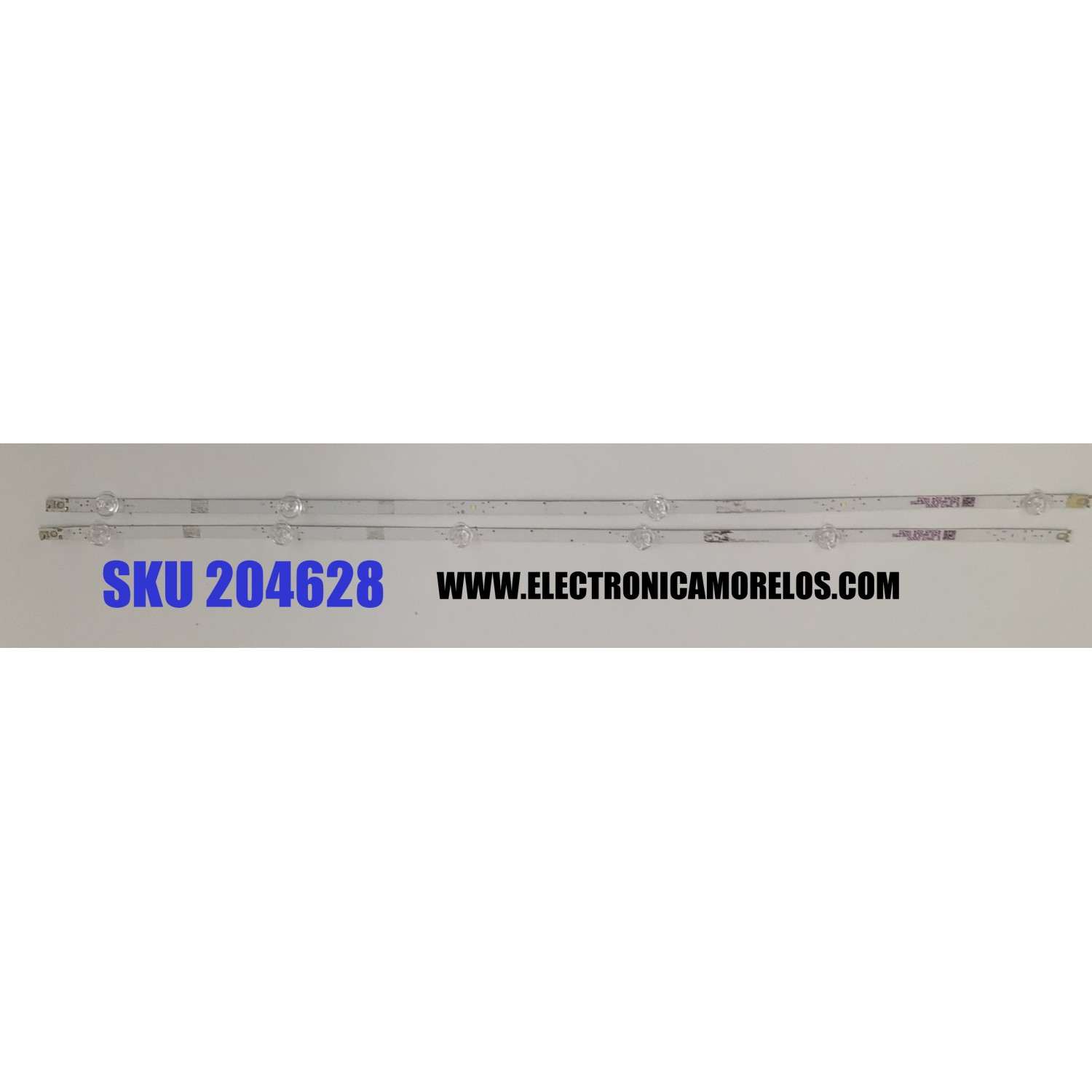 KIT DE LEDS ORIGINAL PARA TV VIZIO 2 PIEZAS / NUMERO DE PARTE LBM400M0601 / EVERLIGHT LBM400M0601-EX-1 (HF)(0) / YFPCB-11 / MODELO D40F-J09 / D40F-J09 LINID4MX