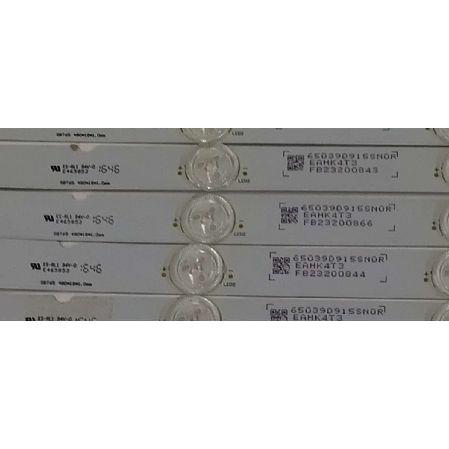 KIT DE LED'S PARA TV SONY ORIGINAL 18 PIEZAS / NUMERO DE PARTE SBT65 / 65039D915SN0L / 65039D915SN0R / EAHM4T5 / PANEL YD75650DND01B / MODELOS XBR-65X900E / XBR65X900E - Imagen 2
