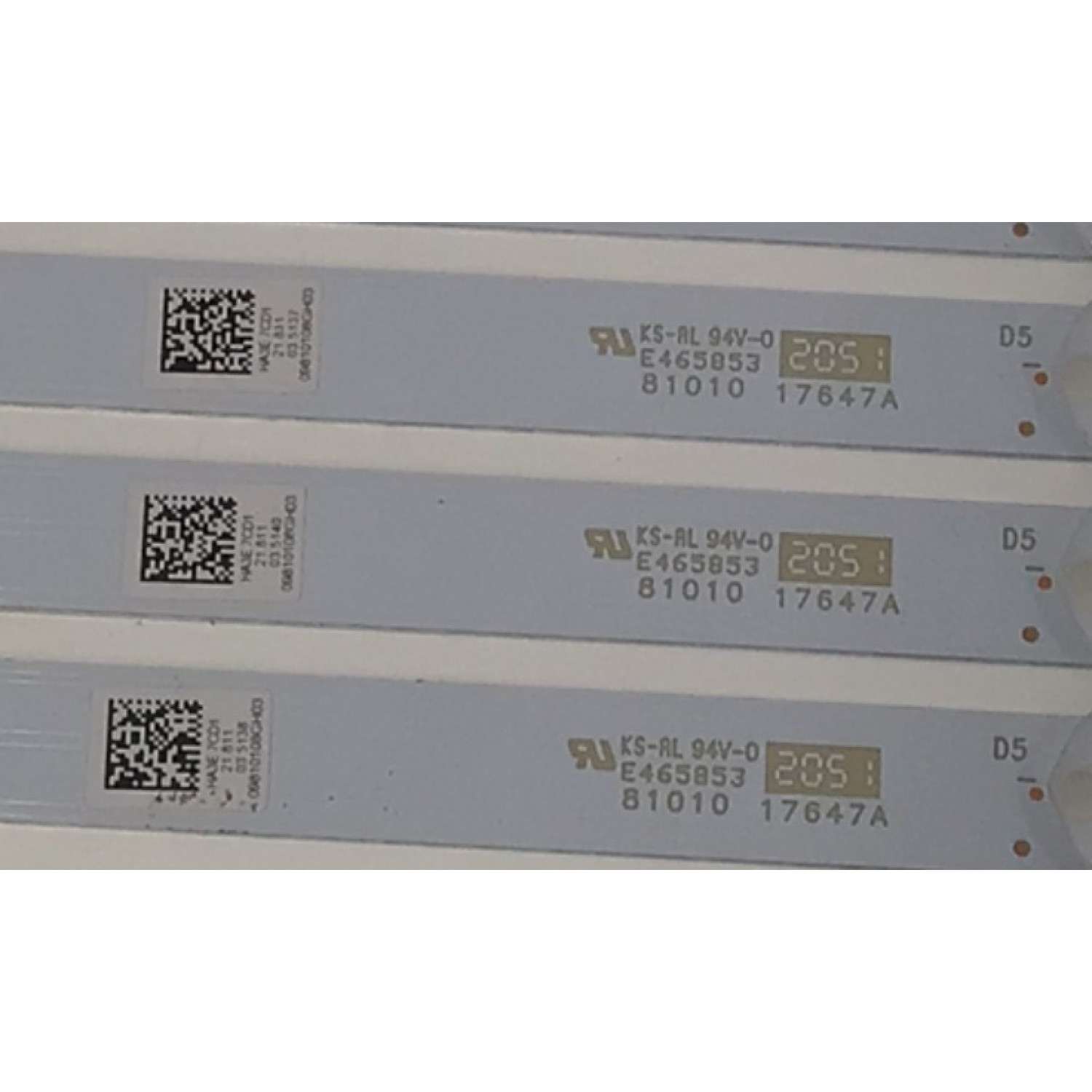KIT DE LEDS PARA TV SUNBRITE ORIGINAL 12 PIEZAS / NUMERO DE PARTE LB65068 / LB65068 V0_00 / LB65068 V1_00 / 09810108GH03 / HA3E7CD1 / 81010 / MODELO SB-V-65-4KHDR - Imagen 3