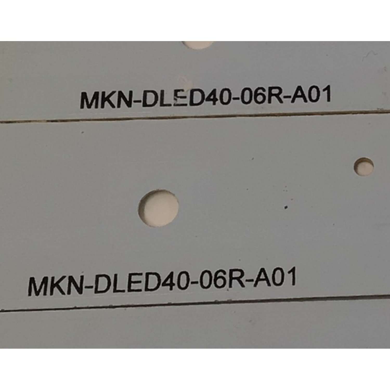 KIT DE LEDS PARA TV BUSH ORIGINAL 8 PIEZAS / NUMERO DE PARTE MKN-DLED40-06 / MKN-DLED40-06R-A01 / MKN-DLED40-06L-A01 / MODELO BMKDVD40LED - Imagen 2