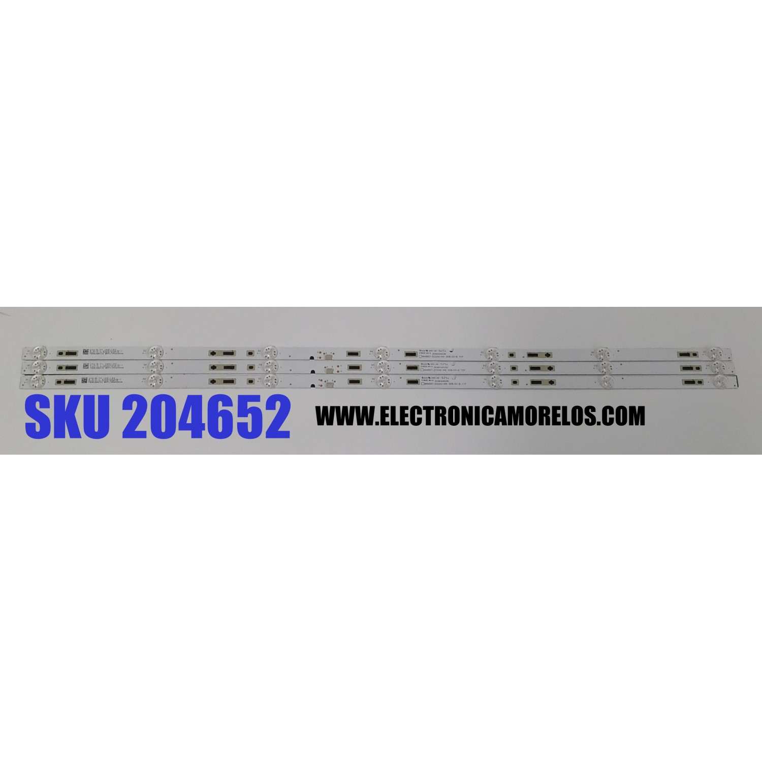 KIT DE LEDS PARA TV RCA ORIGINAL 3 PIEZAS / NUMERO DE PARTE 303HK400038E / HK40D07-ZC22AG-04E / 190624AC02 / HK400M06 / MODELO RT4038-G