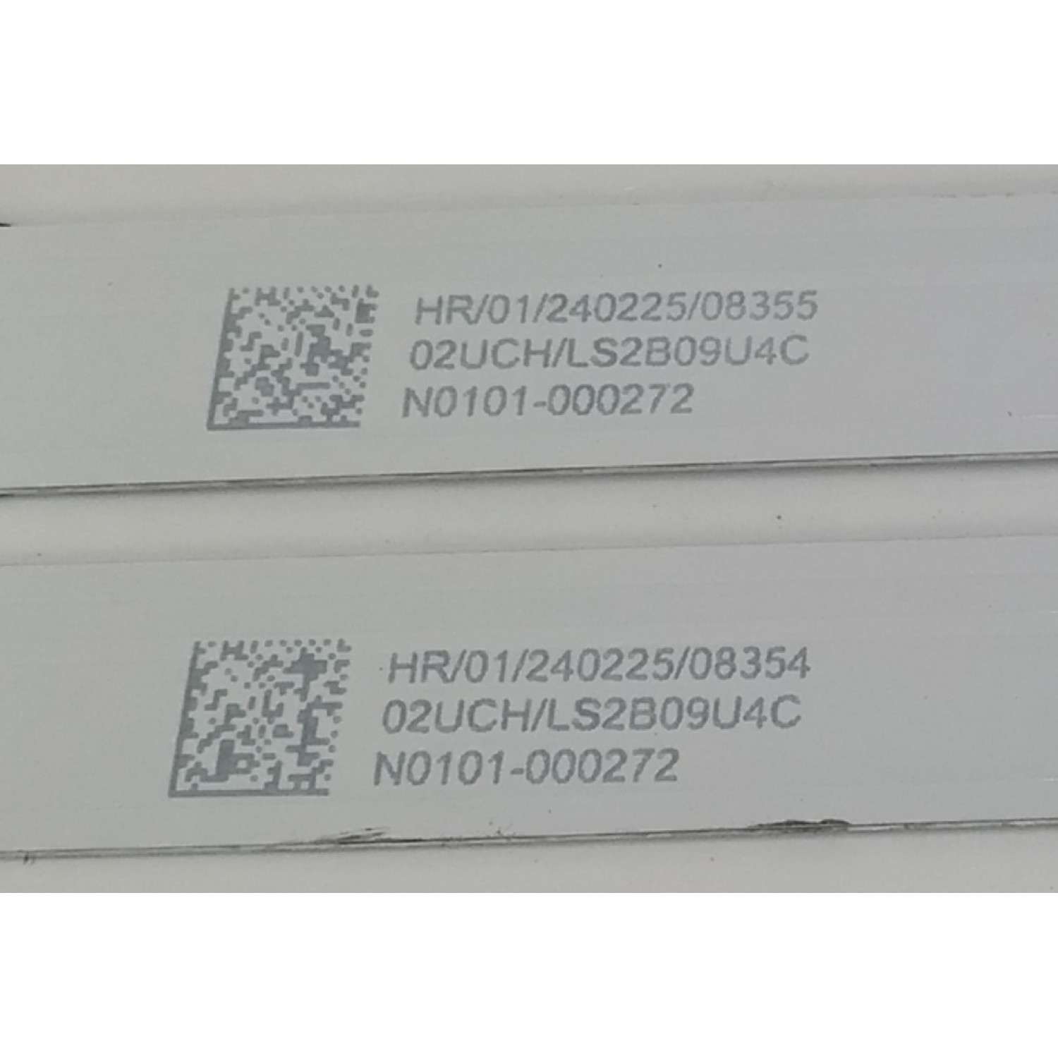 KIT DE LEDS PARA TV TCL ORIGINAL 2 PIEZAS / NUMERO DE PARTE 55HR332M11N04 V3 / 55S11 / LS2B09U4C / N0101-000272 / PANEL LVU550NDAL / MODELO 55S451 / 55F35 / 55S41BR - Imagen 2