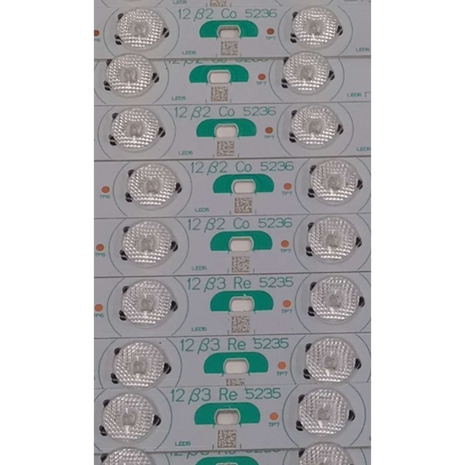KIT DE LEDS PARA TV SHARP ORIGINAL / INCOMPLETO SOLO 45 PIEZAS / NUMERO DE PARTE 5231 / 5232 / 5233 / 5234 / 5235 / 5236 / ZZH2Y13WC10 / ZZH2Y14WC10 / PANEL LK900D3GW102 / MODELOS LC-90LE745U / LC-90LE657U / KIT CONSTA ORIGINALMENTE DE 48 PIEZAS - Imagen 3