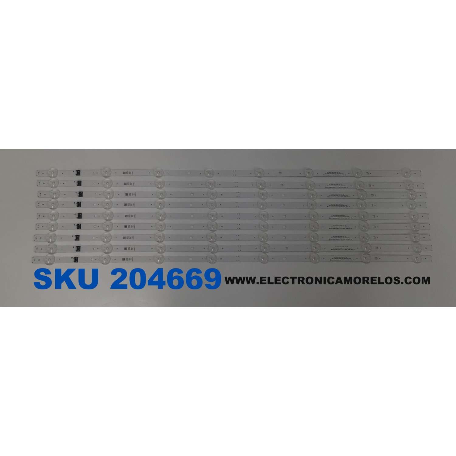 KIT DE LEDS ORIGINAL PARA TV LG 9 PIEZAS / NUMERO DE PARTE EAV65057501 / SSC_Y23_SLIM TRIDENT_75UR80_CSOT_S / SSC_Y23_SLIM TRIDENT_75UR80_CSOT_0.6PI_REV00_221026 / 28X1C / CS0T 750G4_D / PANEL NC750TQG-VCKHG / MODELO 75UT700PUA / 75UT7550AUA.BUSDLKR