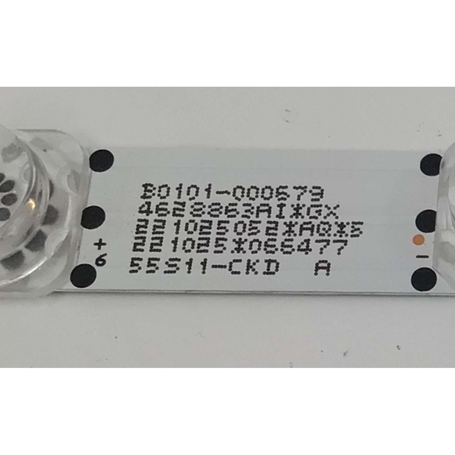 LED PARA TV TCL ORIGINAL 1 PIEZA / NUMERO DE PARTE 55S11-ZX3030A1-24X1-KW / 55S11-ZX3030A1-24X1-KW-V3-20220701-TJ / B0101-000679 / 4628863A1 / 221025052 / 221025 / 066477 / 55S11-CKD A / PANEL LVU550NDEL / MODELO 55S453 - Imagen 2