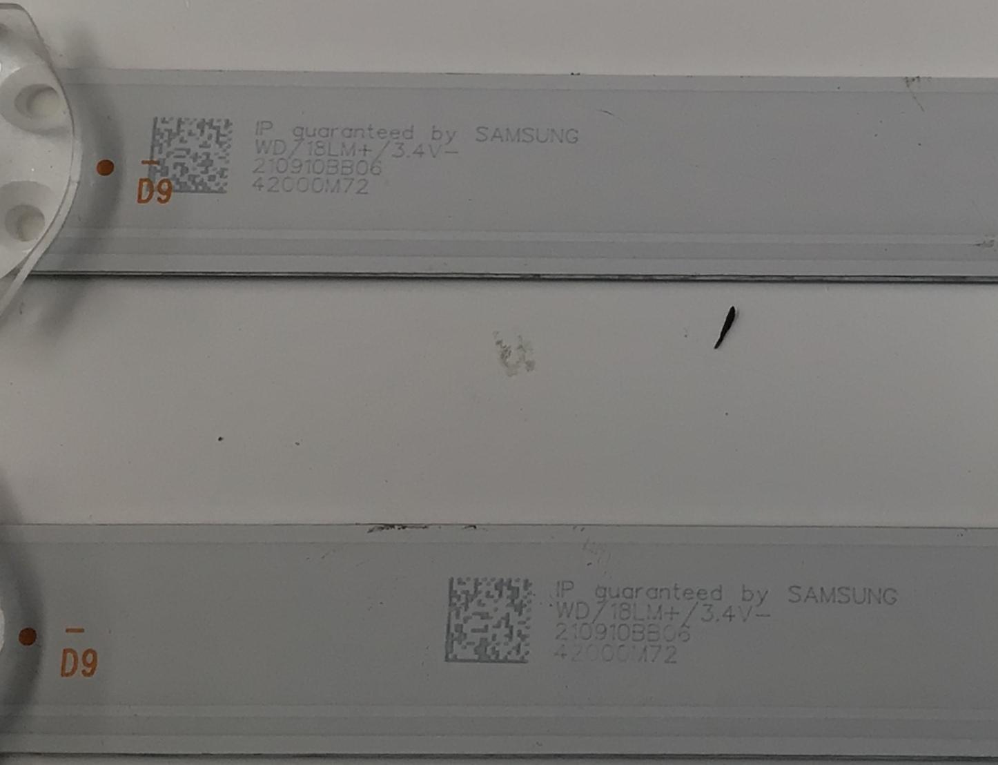 KIT DE LEDS PARA TV HISENSE ORIGINAL 4 PIEZAS / NUMERO PARTE JL.D580A1330-003FS-M / JL.D580A1330-003FS-M_V02 / HD580Y1U91-TBL2+2021041601 / 1258671 / B1 D230126 WH / PANEL HD580Y1U91-TBL2 / HD580Y1U92-TAL2 /  MODELO 58A6BGTUK / 58A6KV - Imagen 4