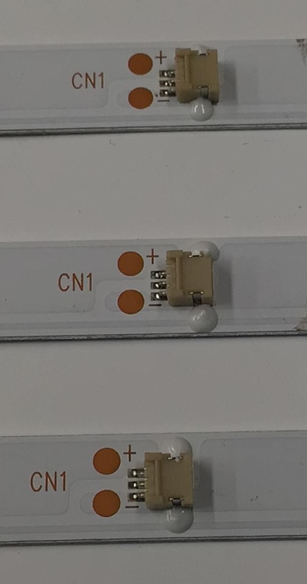 KIT DE LEDS PARA TV ORIGINAL 3 PIEZAS / NUMERO DE PARTE ZN-40K08A-3 / 70613 V2.1-0H / HPZ300E / 3.1.01.04.01.58240042 / C16000K5G1907100ZA98C / PANEL LSC400HN02 / MODELO KC40V2 - Imagen 2