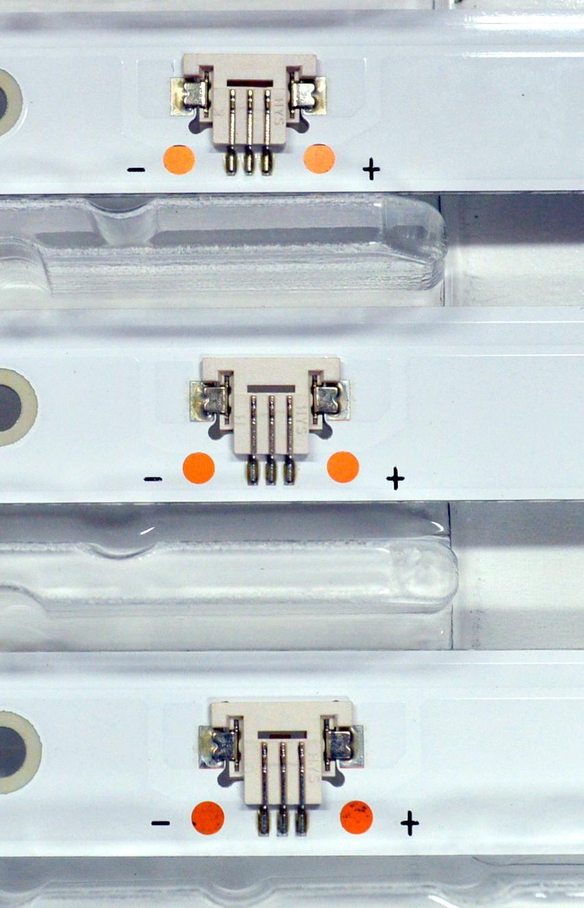 KIT DE LEDS ORIGINAL NUEVOS PARA TV JVC 2 PIEZAS / NUMERO DE PARTE CRH-AT32D2000060298QREV1.7 / 4C-LB320T-XR8C / AT32D2000B / AT32D2000060298QREV1 / E479275 / CRH-AT32D2000060298QREV1.7 / L05Y170JA2 / MODELOS SI32HS / 32EVLB - Imagen 4