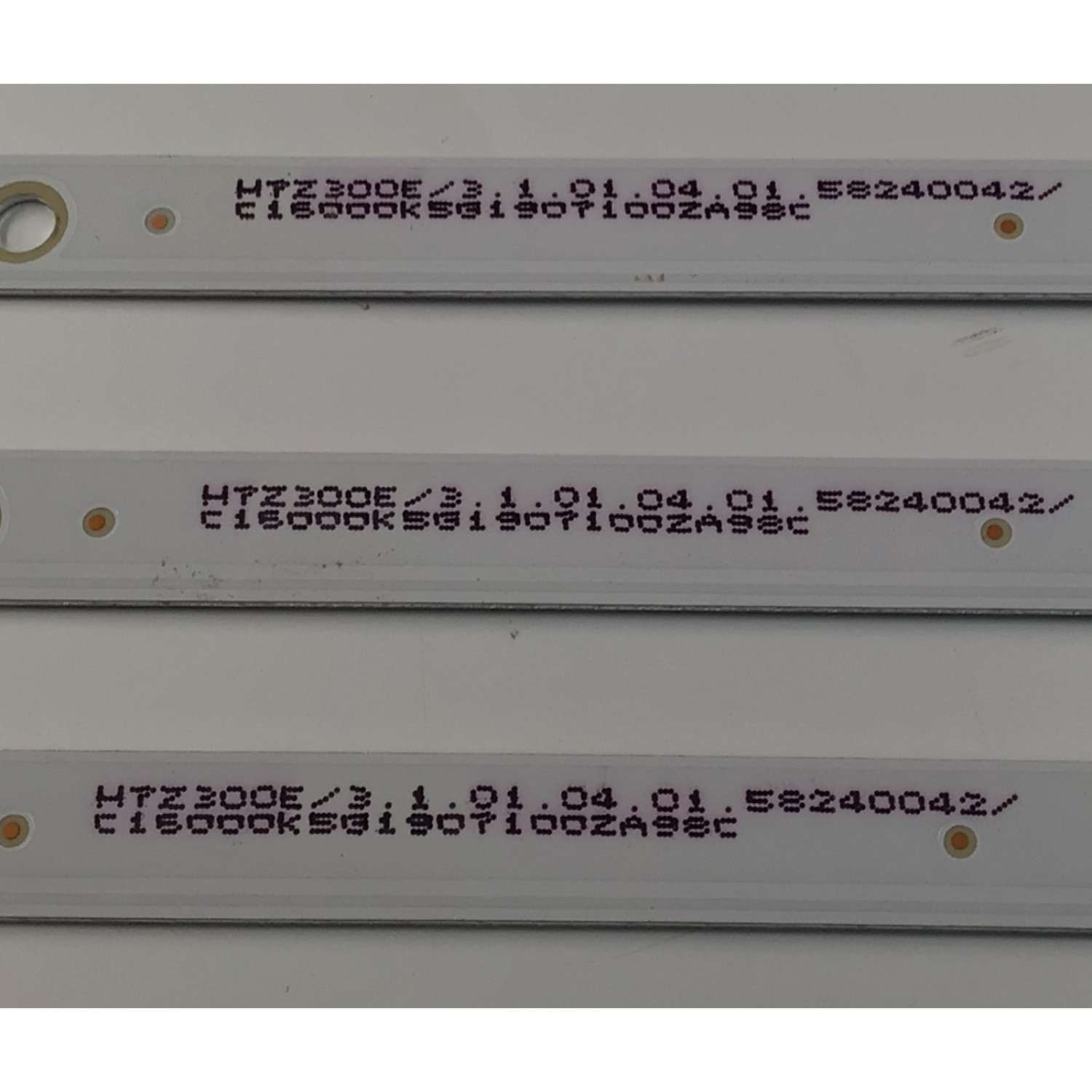KIT DE LEDS PARA TV ORIGINAL 3 PIEZAS / NUMERO DE PARTE ZN-40K08A-3 / 70613 V2.1-0H / HPZ300E / 3.1.01.04.01.58240042 / C16000K5G1907100ZA98C / PANEL LSC400HN02 / MODELO KC40V2 - Imagen 3