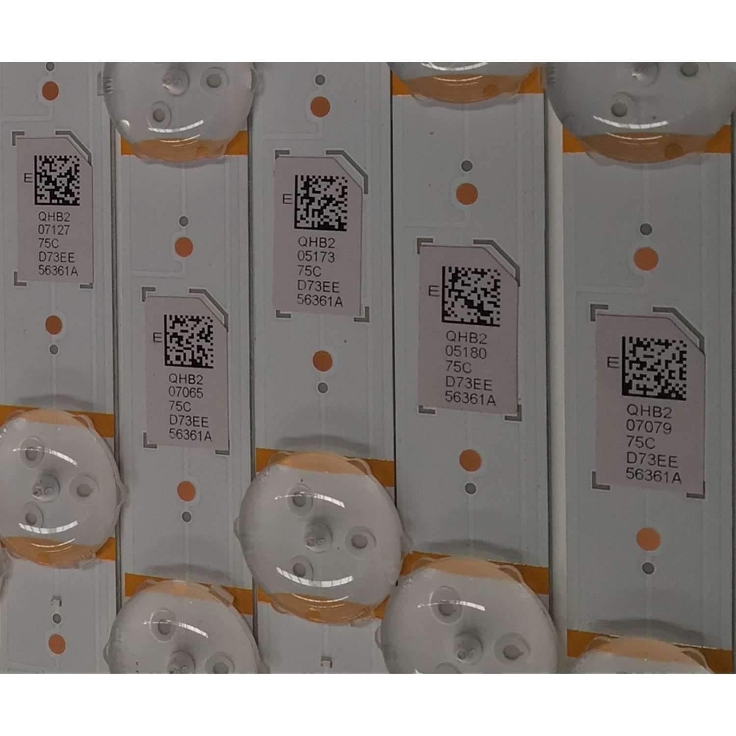 KIT DE LEDS ORIGINAL PARA TV SAMSUNG 42 PIEZAS / NUMERO DE PARTE BN96-56361A / BN96-56362A / Q80C-75LR-8EA-R00 / Q80LR / Q80C-75M-12EA-R00 / Q80M / 56361A / 56362A / V3Q8-750SMB-R0 / V3Q8-750SMA-R0 / PANEL CY-TC075FKEV1H / DISPLAY  HV750QUB-S7B / MODELO QN75Q80CAFXZA / QN75Q80CDFXZA - Imagen 5