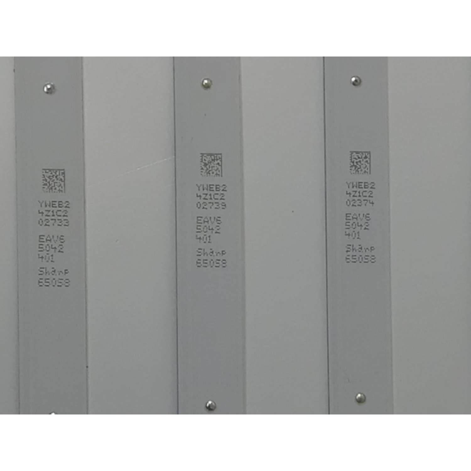 KIT DE LEDS PARA TV LG ORIGINAL / INCOMPLETO 7 PIEZAS / NUMERO DE PARTE EAV65042401 / SSC_Y22_SLIM TRIDENT_65UQ90_SHARP_(0.6PI) / MODELOS 65UN6955 / 65UP7670 / 65UP8000 / 65UQ7070 / 65UQ8000 / 65UQ9000 / 65UR640S9 / KIT CONSTA ORIGINALMENTE DE 8 PIEZAS - Imagen 3