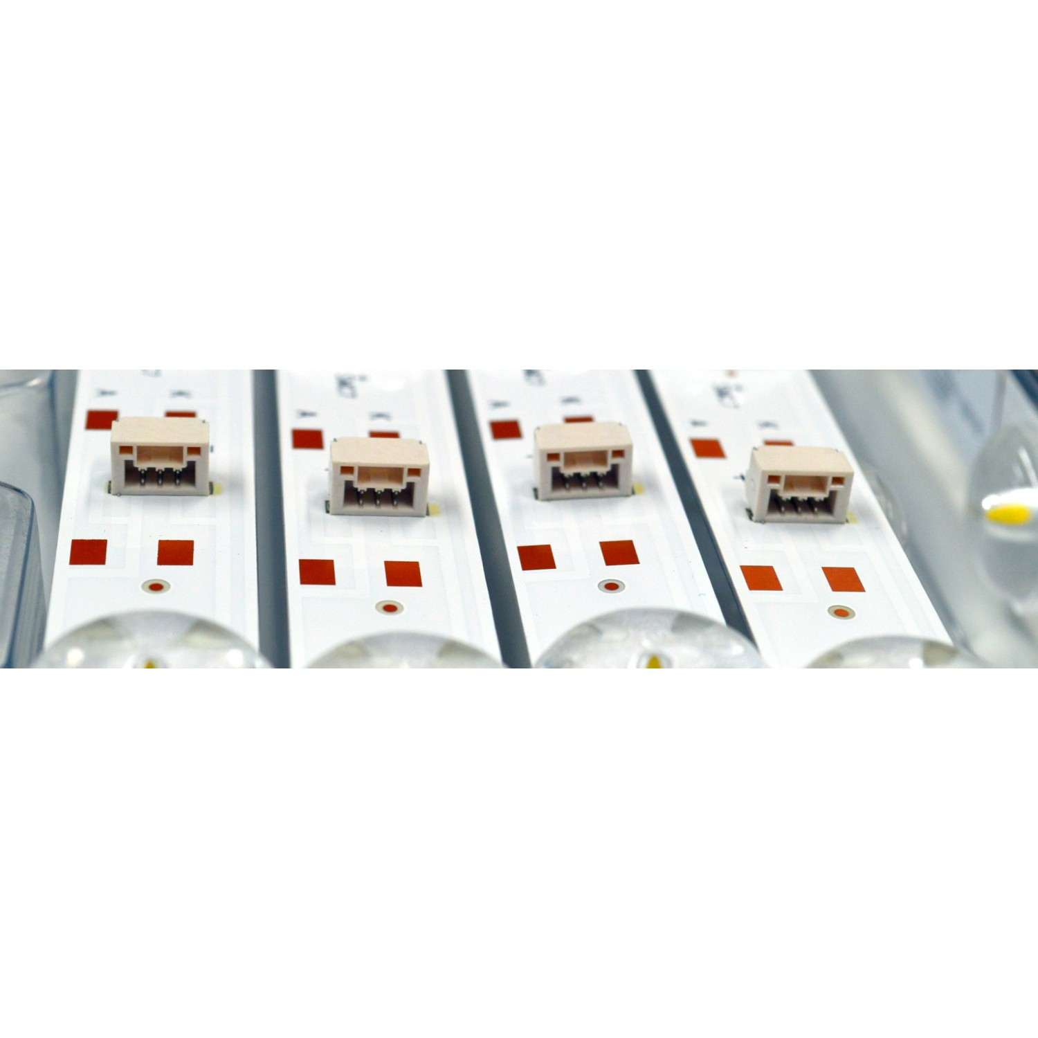 KIT DE LEDS ORIGINAL NUEVOS PARA TV PHILIPS 4 PIEZAS / NUMERO DE PARTE TCL55D14-ZC42AG-09D / 303TC550070D / 4L-ZX055T-ZC012C / TC550M53 / E469119 / PANEL LVU550CSDX E0647 / DISPLAY ST5461D12-6 VER.2.2 / MODELO 55PFL5756 / 55PFL5756/F7 - Imagen 4