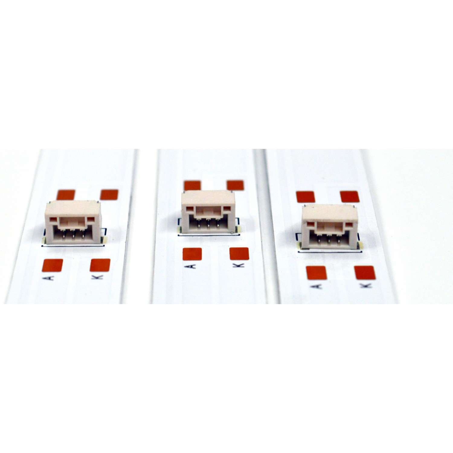 KIT DE LEDS ORIGINAL PARA TV PIONNER 3 PIEZAS / NUMERO DE PARTE TCL43D09-ZC62AG-02BD / 303TC430039BD / TC430M36 / 4C-LB430T-ZC7 / 2300021346 / 230621BC10 / E469119 / MODELOS PLE-43S11UHD / 43PFL5756 / 43PFL5756/F7 A CF2 - Imagen 2