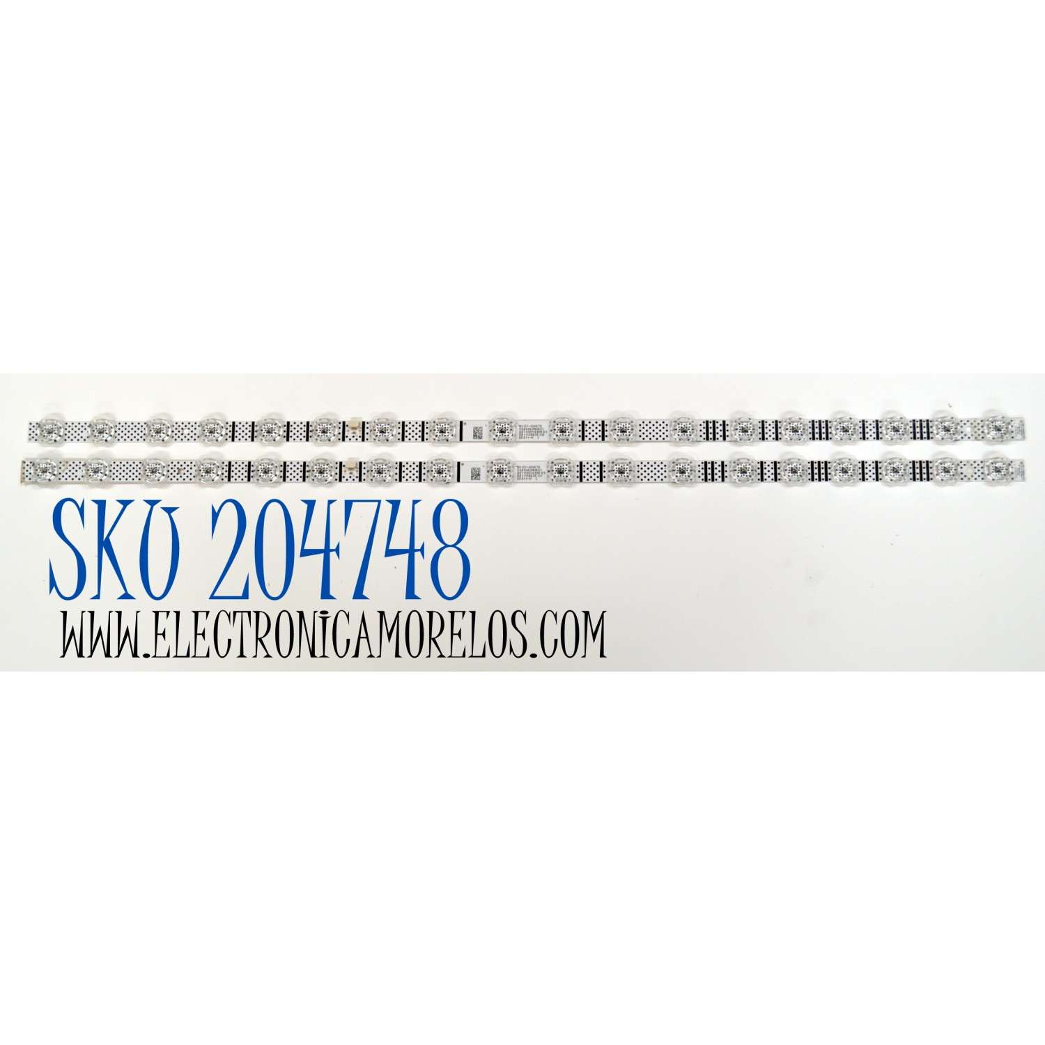 KIT DE LEDS ORIGINAL PARA TV TCL 2 PIEZAS / NUMERO DE PARTE 65S11-ZX3030A1 / 65S11-ZX3030A1-18X2-KW-V4-20220810-TJ / B0101-000676 / 5628063AH / 2211081S / 221110 / 65S11-H C / PANEL LUV650NDEL / DISPLAY ST6451D06-3 VER.2.1 / MODELO 65S450G