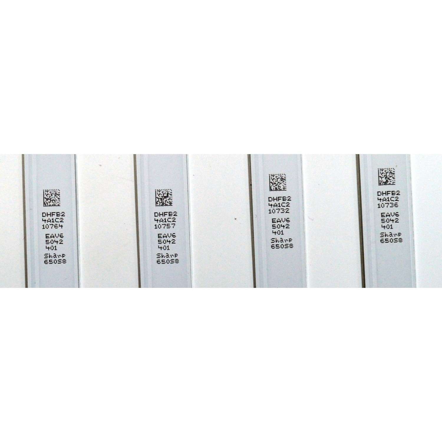 KIT DE LEDS ORIGINAL PARA TV LG 8 PIEZAS / NUMERO DE PARTE EAV65042401 / SSC_Y22_SLIM TRIDENT_65UQ90_SHARP / SSC_Y22_SLIM TRIDENT_65UQ90_SHARP_(0.6PI)_REV00 / SHARP650S8 / MODELO 65UN6955 / 65UP7670 / 65UP8000 / 65UQ7070 / 65UQ8000 / 65UQ9000 / 65UR640 - Imagen 3