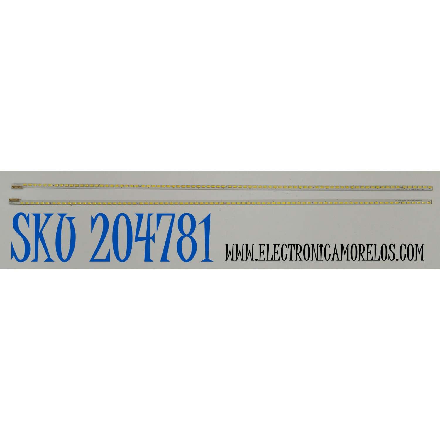 KIT DE LEDS ORIGINAL PARA TV LG 2 PIEZAS / NUMERO DE PARTE 55" V6 EDGE FHD-1 / 55" V6 EDGE FHD-1 REV1.0 1 R-TYPE / 55" V6 EDGE FHD-1 REV1.0 1 L-TYPE / MODELO 55LW5300-UC.AUSYLUR / 55LW5700-UE / 55LW5600-UA / M3D550SR