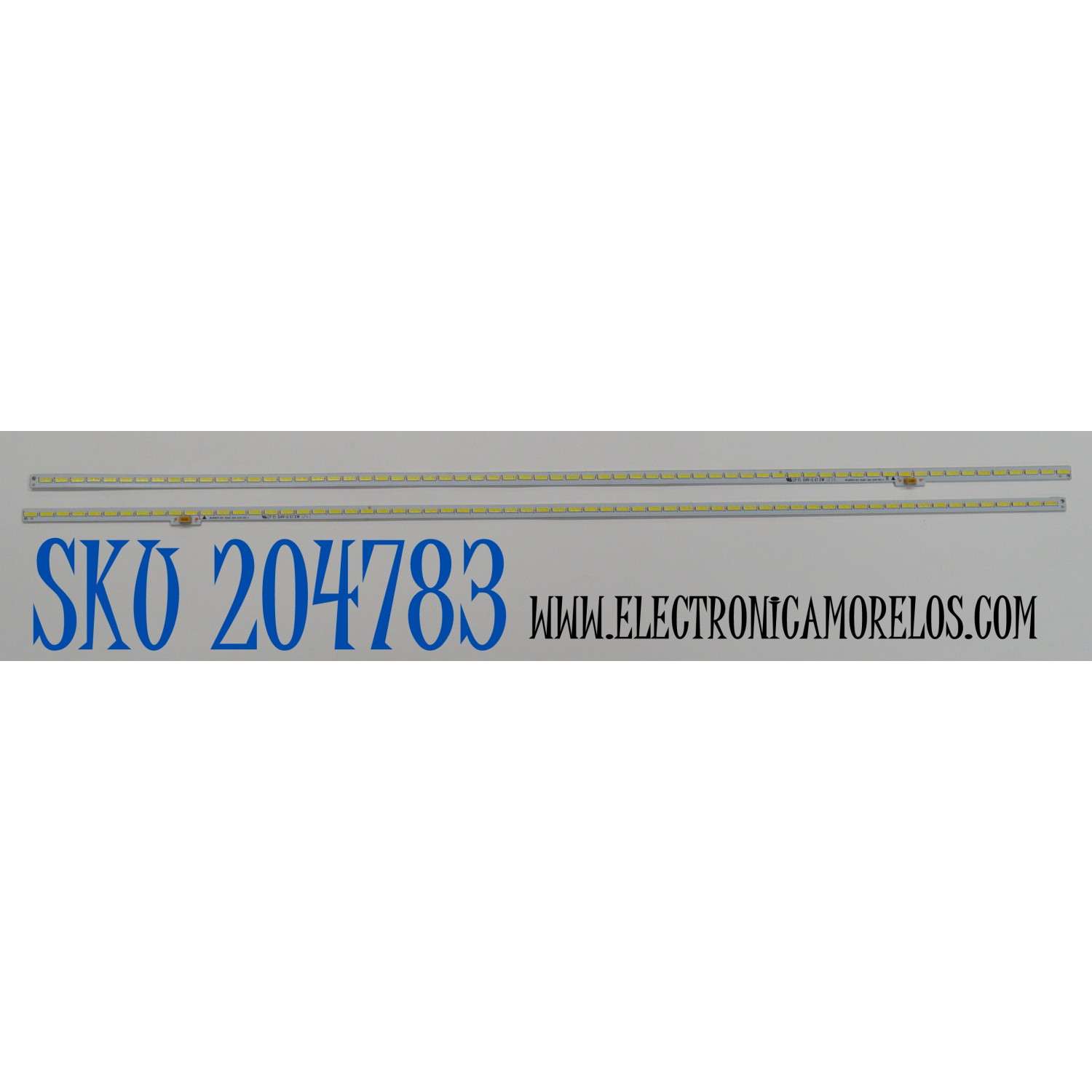KIT DE LEDS ORIGINAL PARA TV HISENSE 2 PIEZAS / NUMERO DE PARTE HE500GFR-B51 / RSAG7.820.5103 VER.A / RSAG7.820.5109 VER.A / PANEL HE500HF-B52\PW1 / MODELO 50K360G / 50K610GW / LED50K360J 