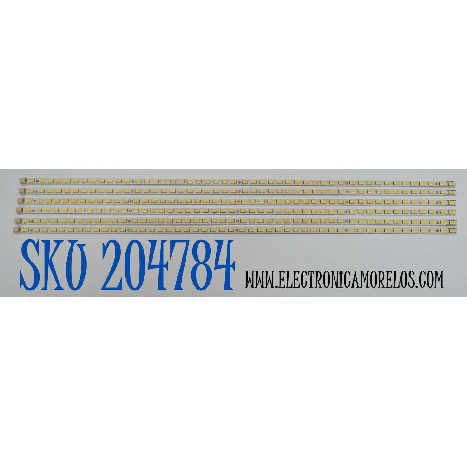 KIT DE LEDS ORIGINAL PARA TV SAMSUNG 6 PIEZAS / NUMERO DE PARTE LMB-4000BM01 / 40B026 / B222 / PANEL LTF400HF08-A01 / MODELO UN40B6000VFXZA / UN40B6000VFXZA SQ01