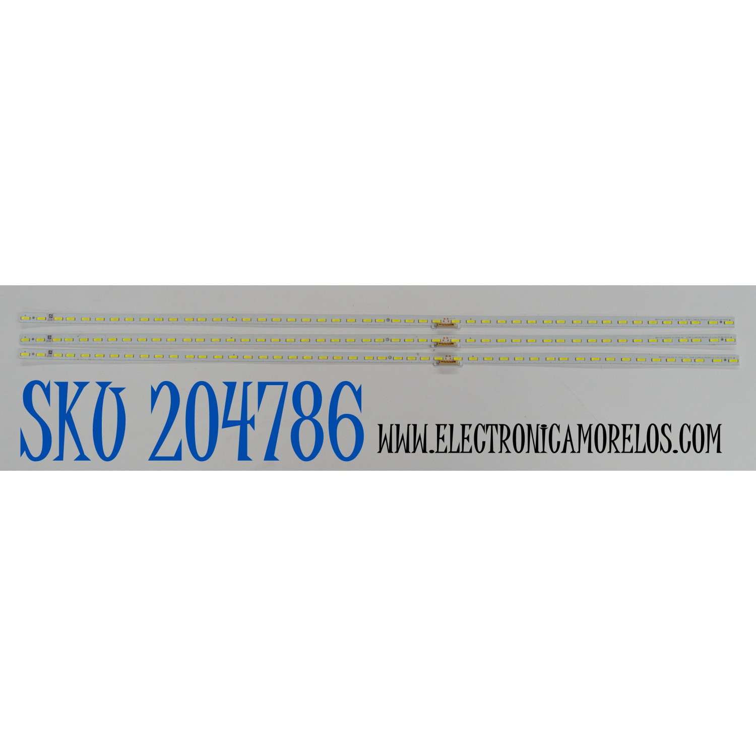 KIT DE LEDS ORIGINAL PARA TV SAMSUNG 3 PIEZAS / NUMERO DE PARTE BN96-48379A / L1_RU8K_G5_CEM_S24(2)_R1.0_SC4_100_LM41-00723A/LM41-00774A / 48379A / MODELO LH75QBR / LH75QBR / LH75QMRA / LH75QMR / LH75WMAWL / UN75RU800 / UN75RU8000 / UN75RU9000