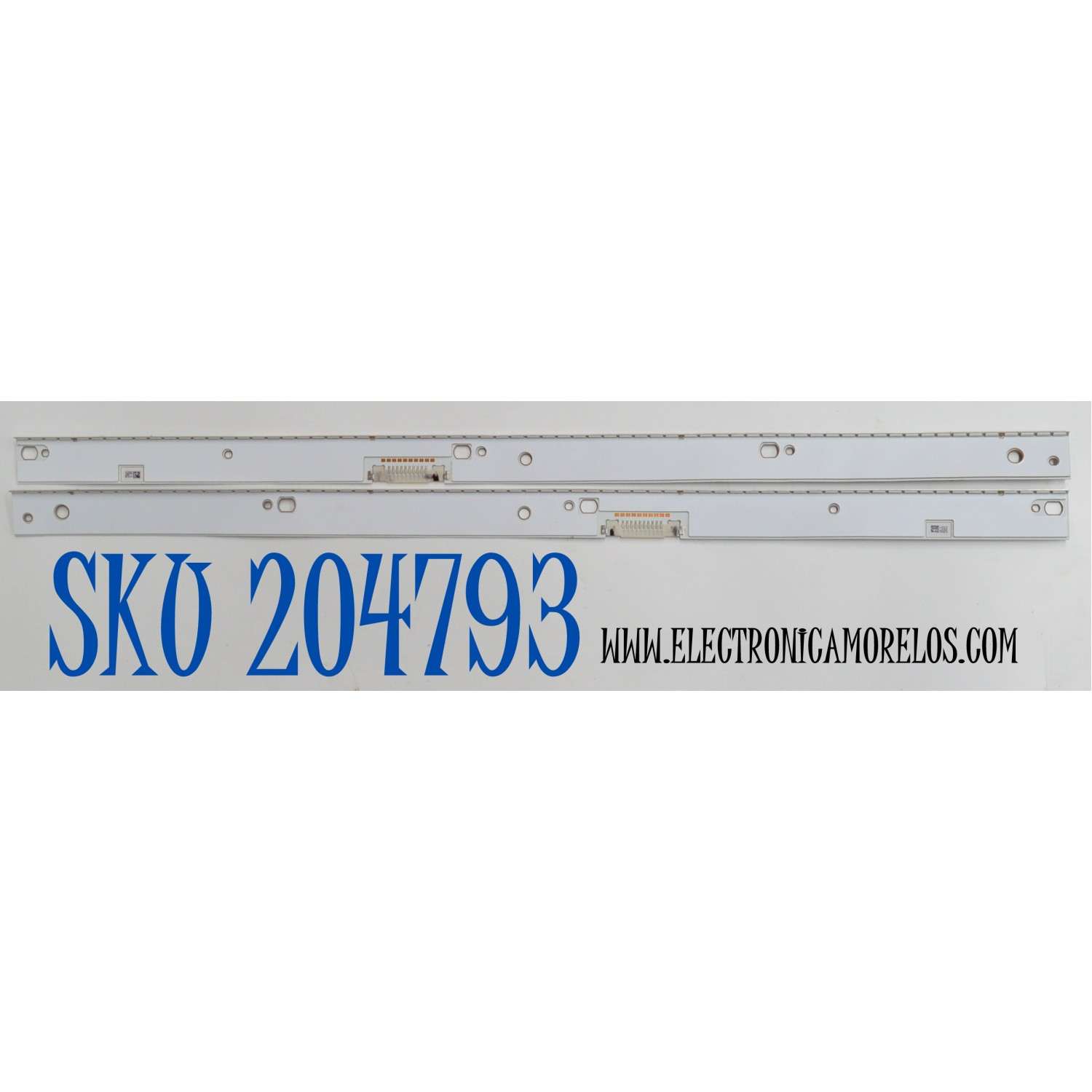 KIT DE LEDS ORIGINAL PARA TV SAMSUNG 2 PIEZAS / NUMERO DE PARTE BN96-44940A / BN96-44941A / S_MU_49_FL70_L68_REV1.2_161129_0.6_4.20_LM41-00401A / S_MU_49_FL70_R68_REV1.2_161129_0.6_4.20_LM41-00402A / 44940A / 44941A / MODELO QN49Q6FAMFXZA / QN49Q6FAMFXZC
