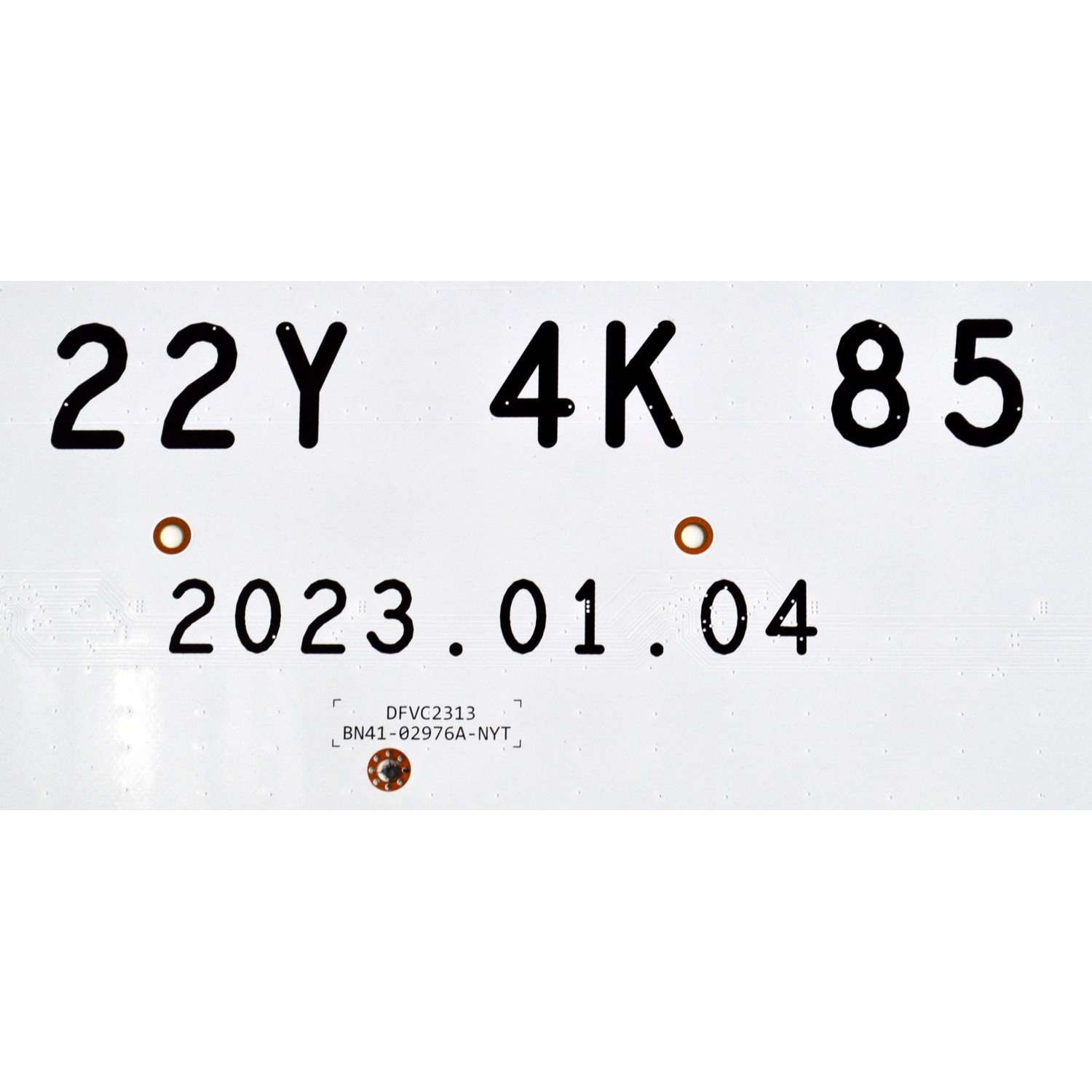 KIT DE LEDS ORIGINAL PARA TV SAMSUNG 10 PIEZAS / NUMERO DE PARTE BN97-19994A / BN41-02976A / BN41-02976 / BN9719994A / DFVC2309 / BN41-02976A-NYT / 22Y 4K 85 / PANEL CY-TC085FMHV4H / DISPLAY ST8461D03-3 V2.1 / MODELO QN85QN85CDFXZA / QN85QN85CDFXZA CA01 - Imagen 2