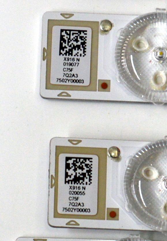 KIT DE LEDS ORIGINAL PARA TV SONY BARVIA 20 PIEZAS / NUMERO DE PARTE LB7502Y / LB7502Y V0_01 / 8598A / 7502Y000003 / 7Q2A3 / C75F / X916 N / PANEL YDDM075DGS11 / DISPLAY ST7461D04-6 V2.1 / MODELO XR-75X90CL / XR75X90CL - Imagen 5