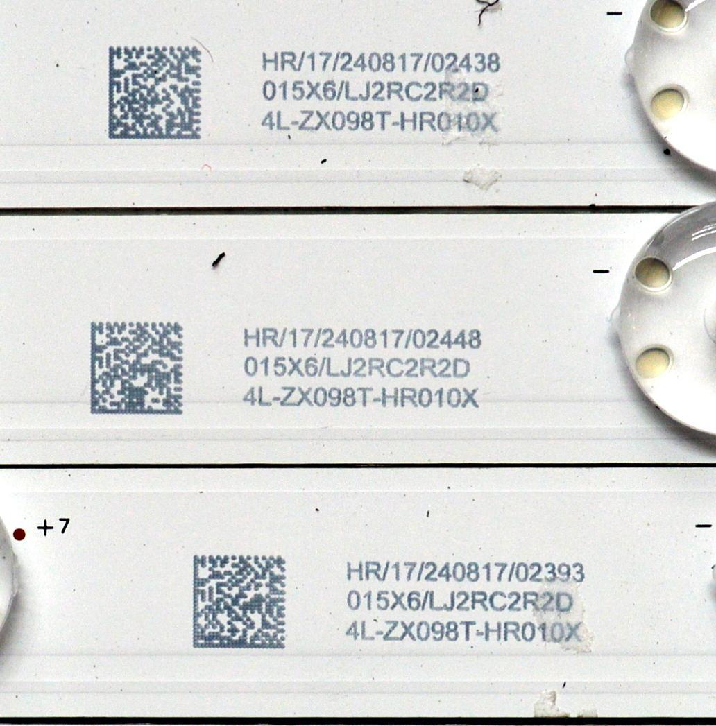 KIT DE LEDS ORIGINAL PARA TV LG 24 PIEZAS / NUMERO DE PARTE 98HR330M16A8 V1 / 98HR330M16B8 V1 / 98D8100S / 98D8100S 16 / 12 A-D09 / HR/17/240817 / 015X6/LJ2RC2R2D / 4L-ZX098T / PANEL LVU980C0DAN / DISPLAY ST9751D01-4 VER.2.2 / MODELO 98UT9000PUA.CUSCKH - Imagen 5